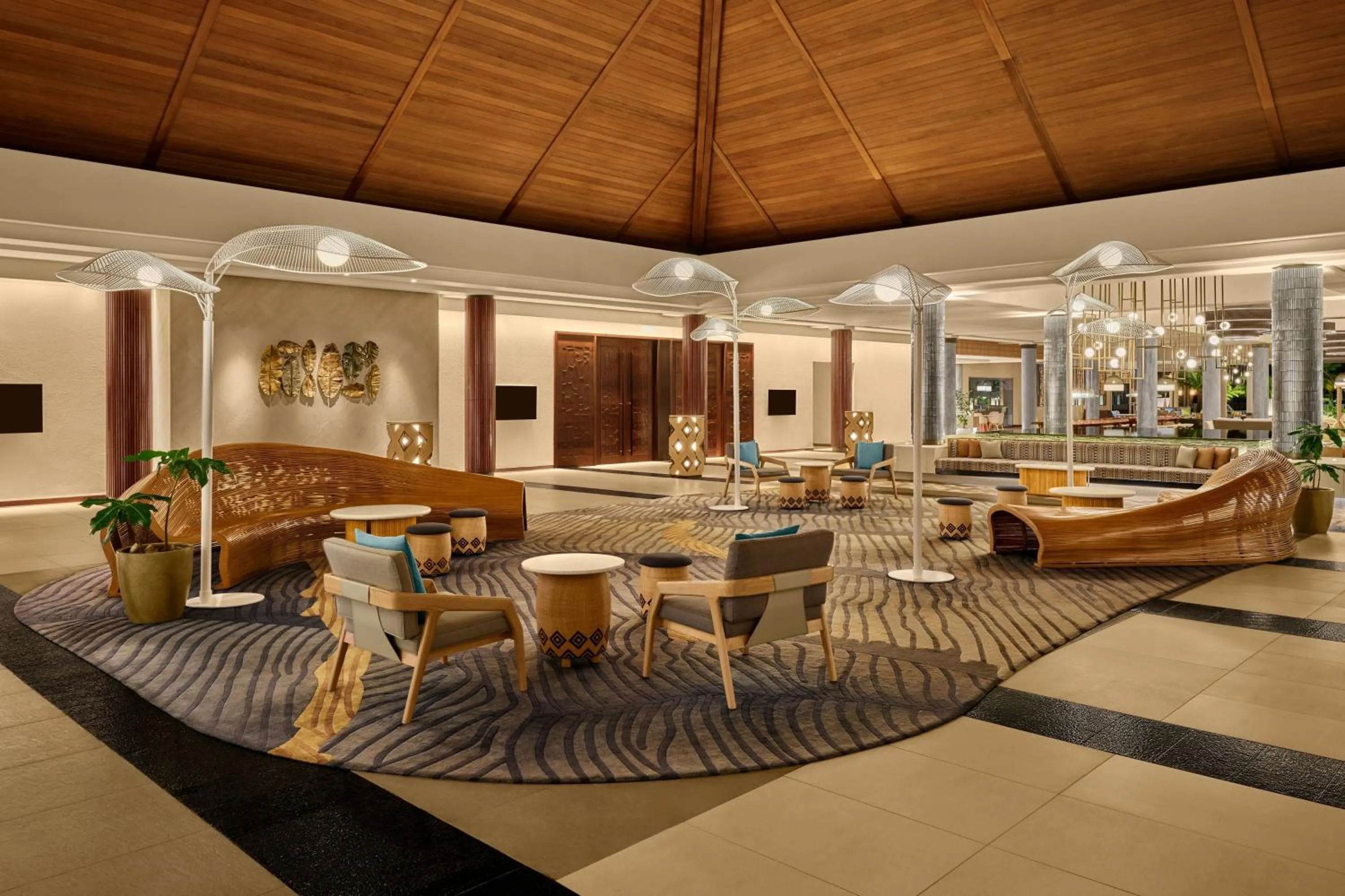 Lobby or reception in Sheraton Fiji Golf & Beach Resort
