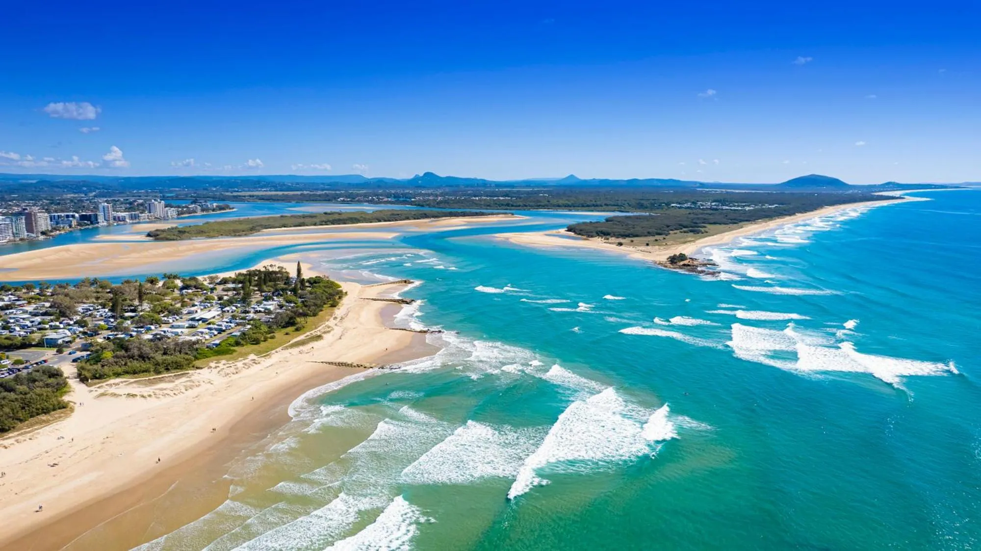 Natural landscape in Paradis Pacifique