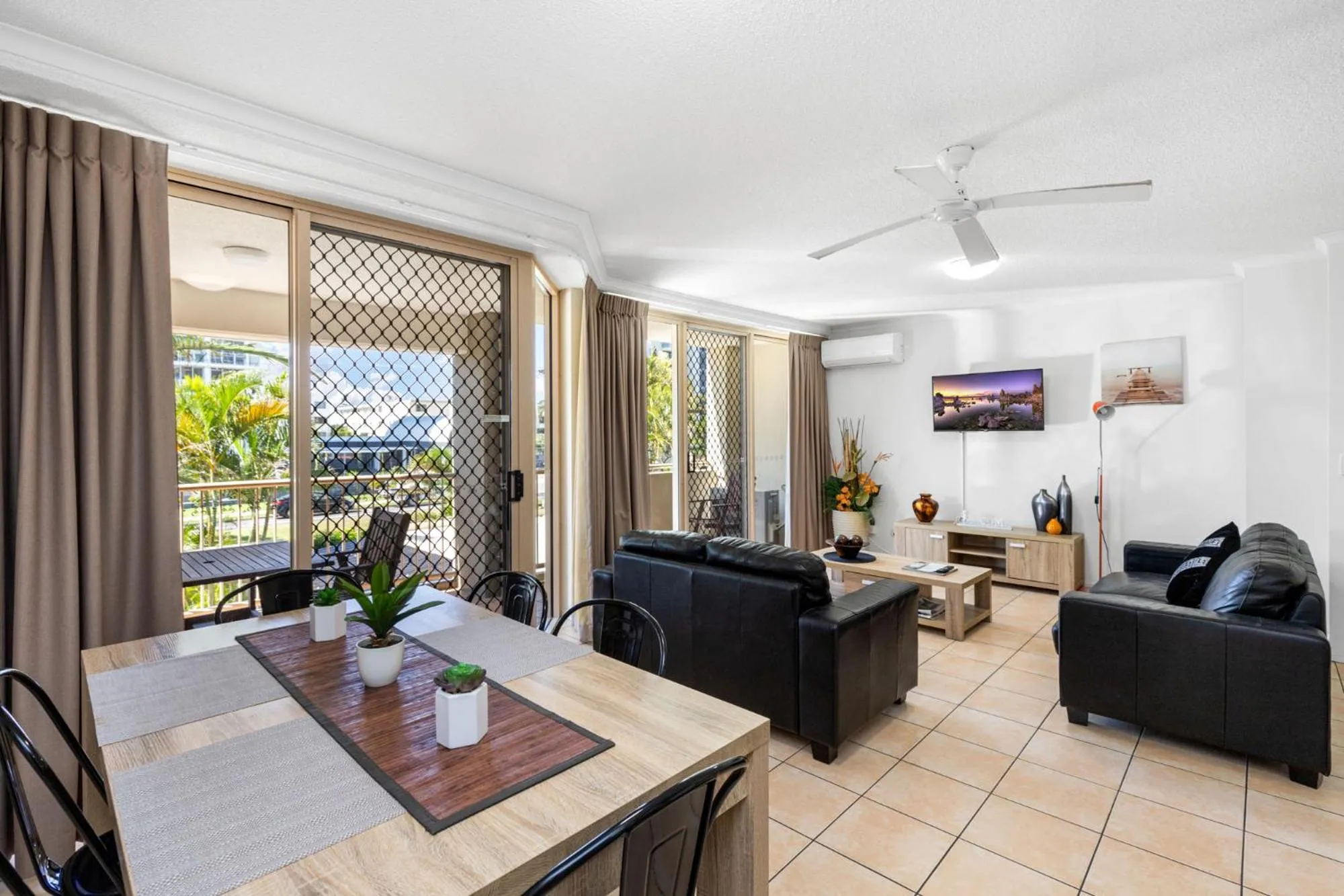 Living room in Paradis Pacifique