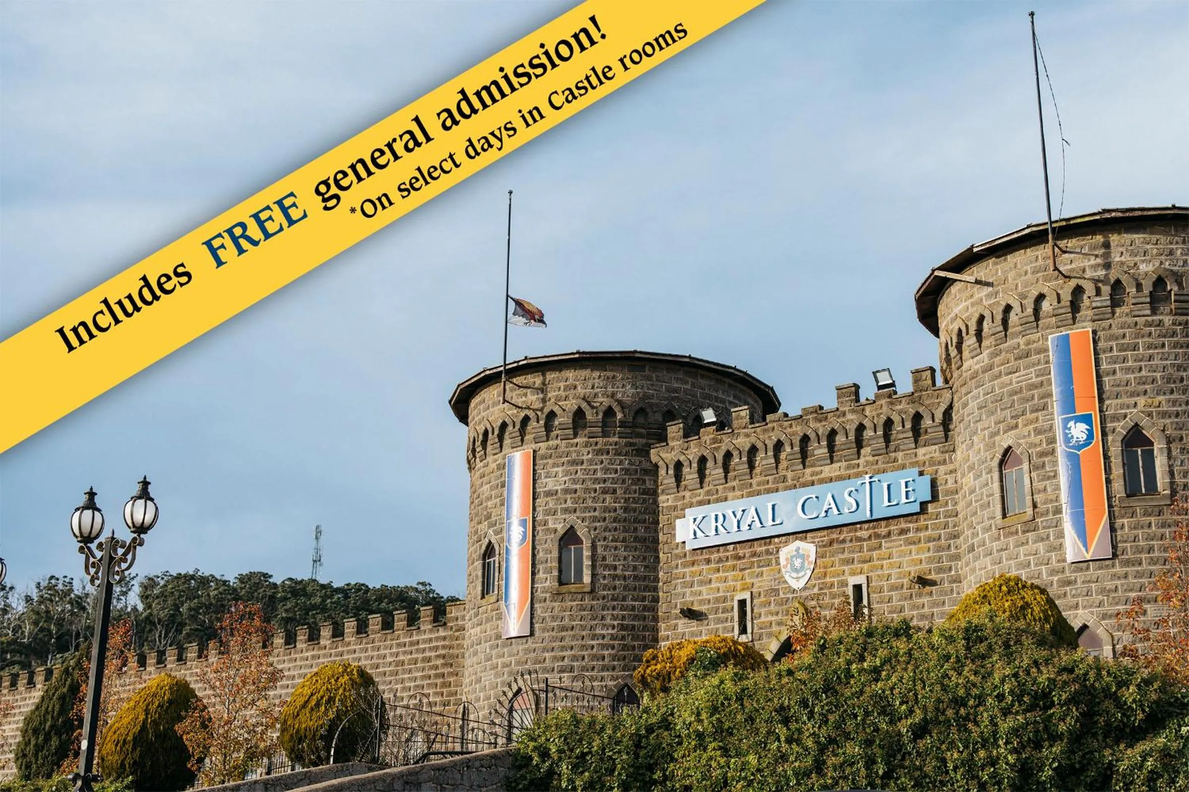 Property building in BIG4 Kryal Castle Holiday Park Ballarat