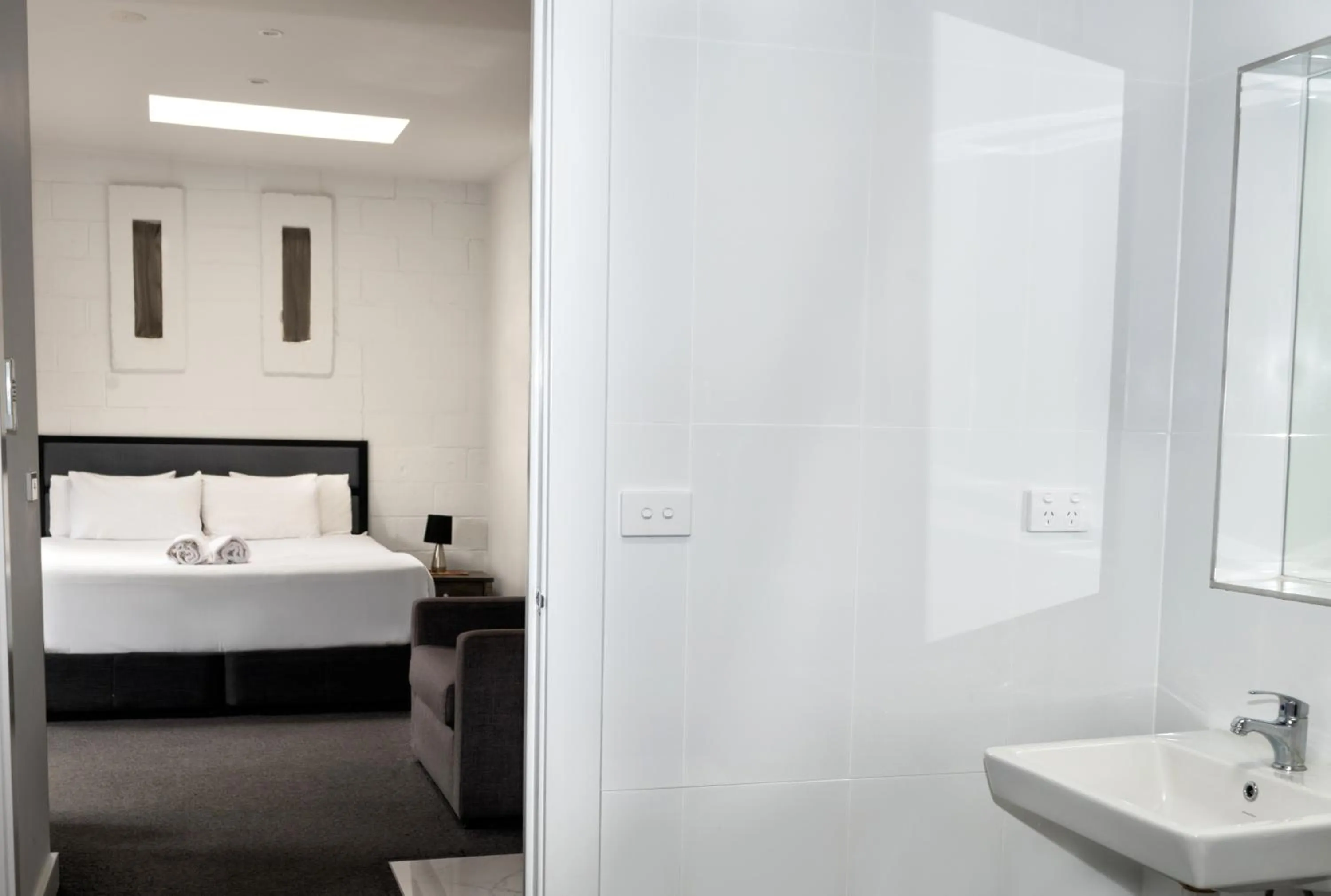 Bed in Big4 Kryal Castle Holiday Park Ballarat