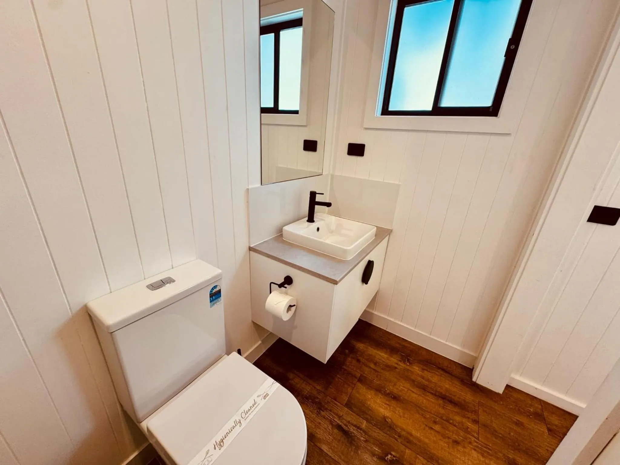 Toilet in Big4 Kryal Castle Holiday Park Ballarat