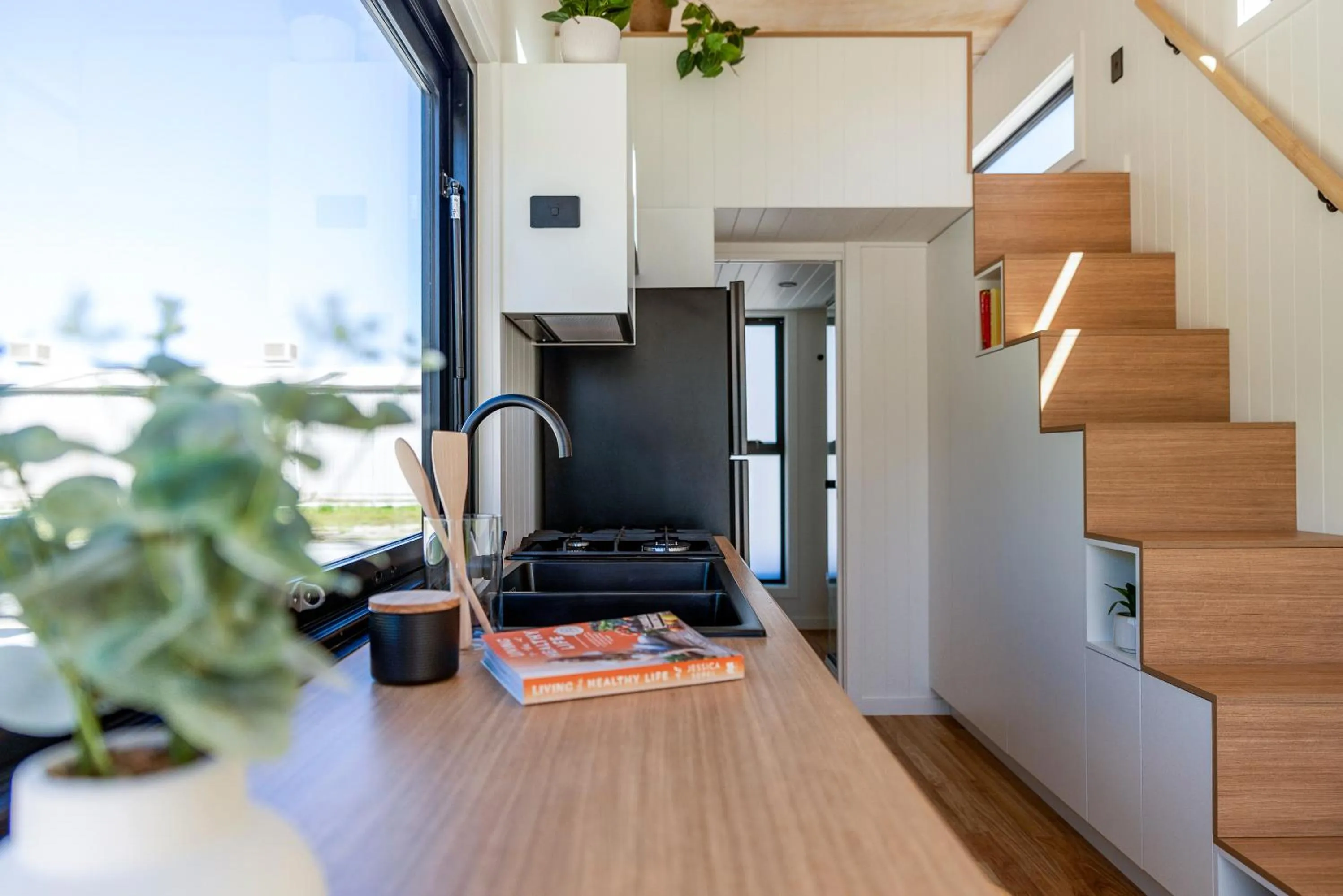 Kitchen or kitchenette in Big4 Kryal Castle Holiday Park Ballarat