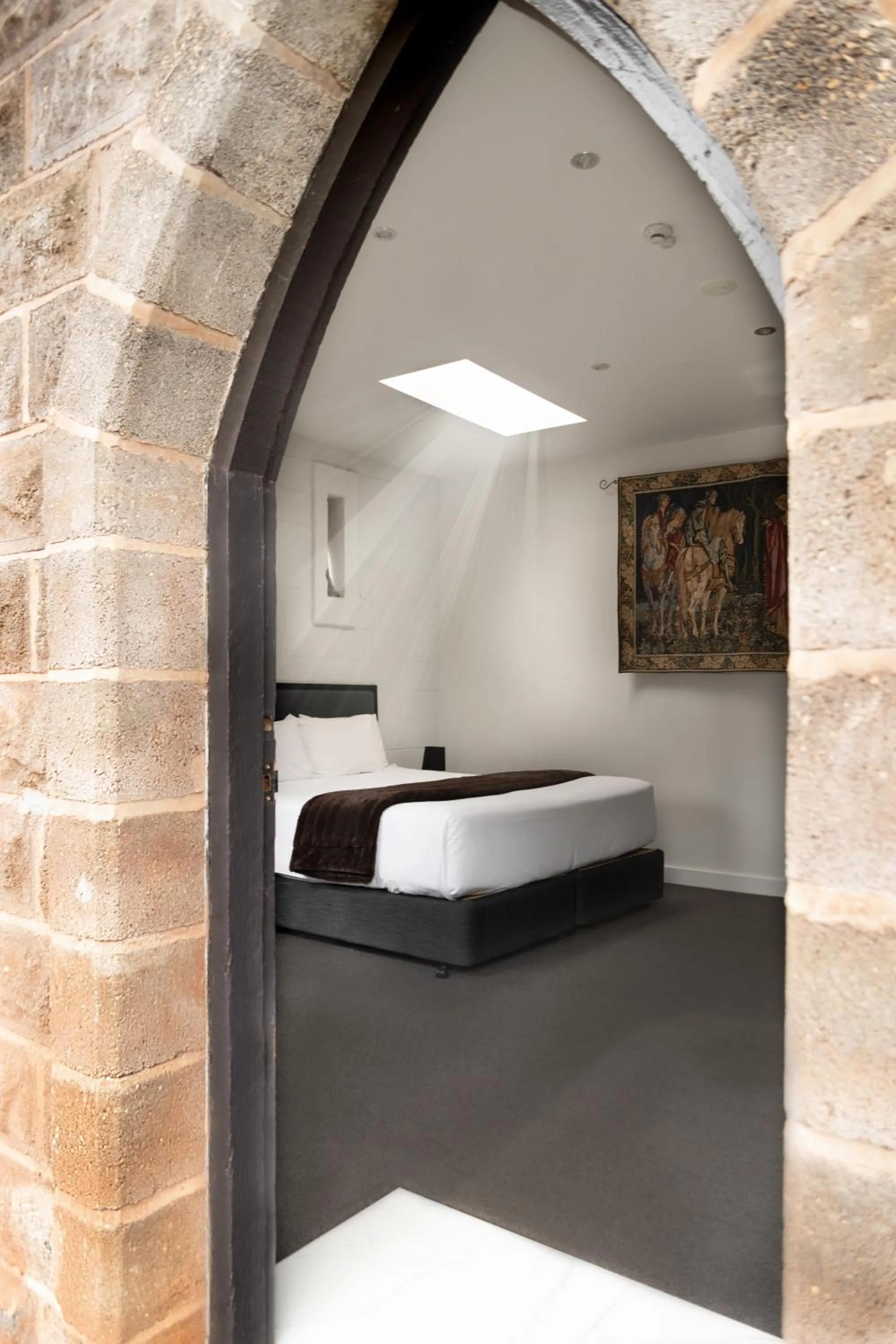 Bed in Big4 Kryal Castle Holiday Park Ballarat