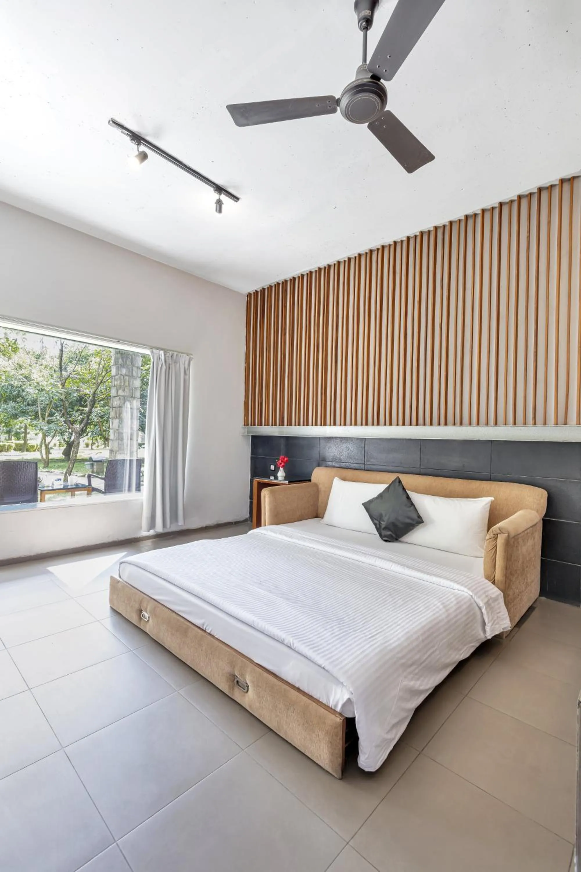 Bed in Club Mahindra Corbett