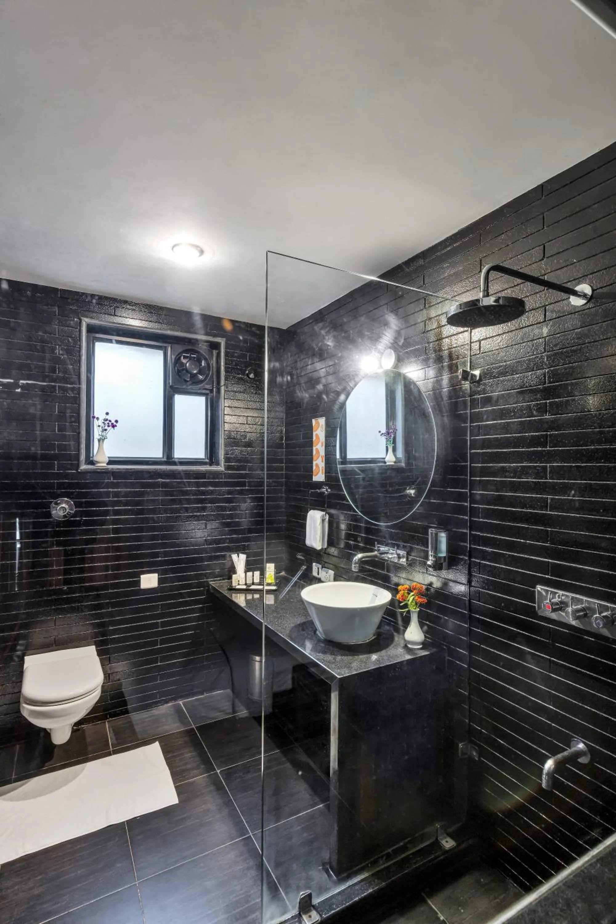 Bathroom in Club Mahindra Corbett