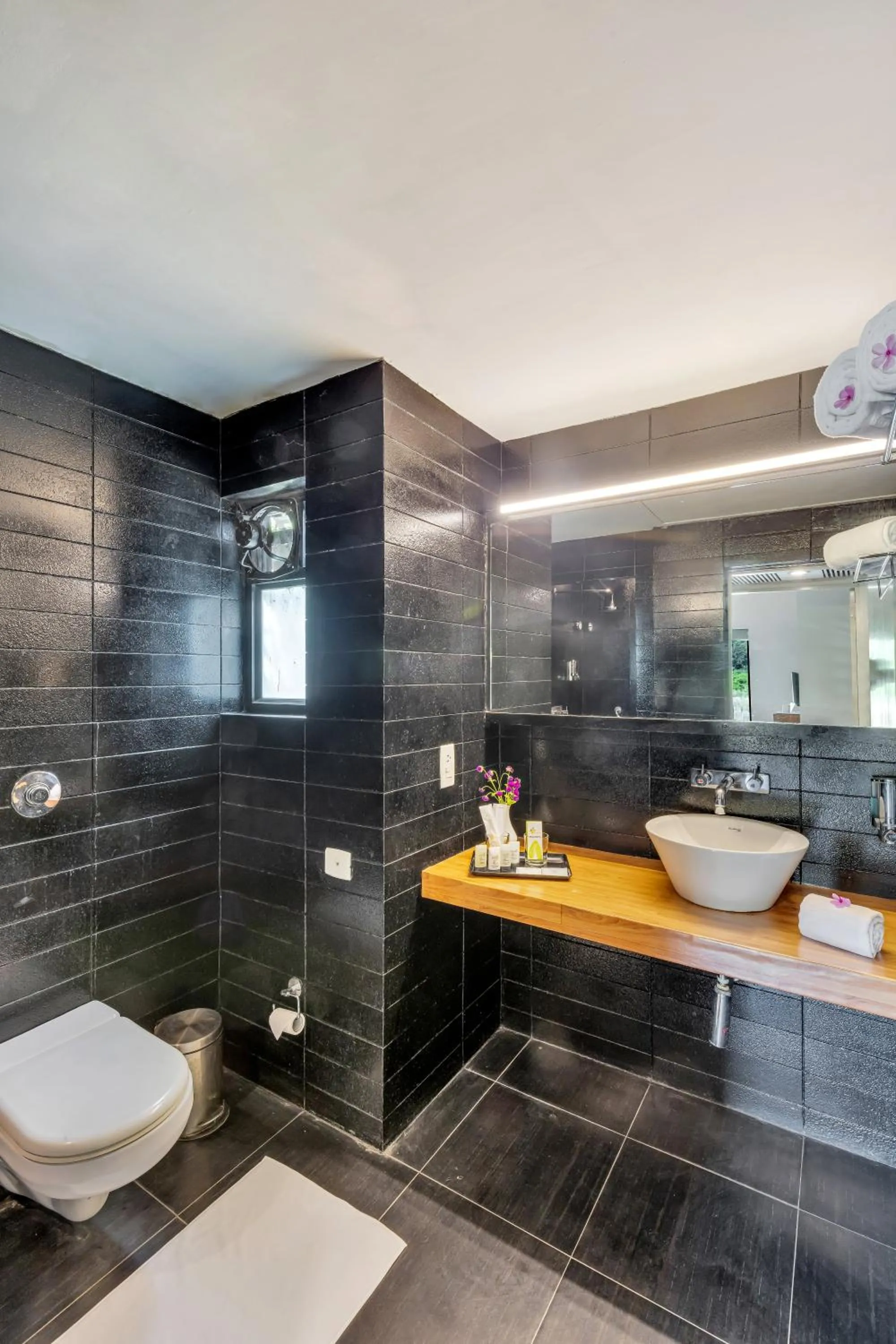 Bathroom in Club Mahindra Corbett