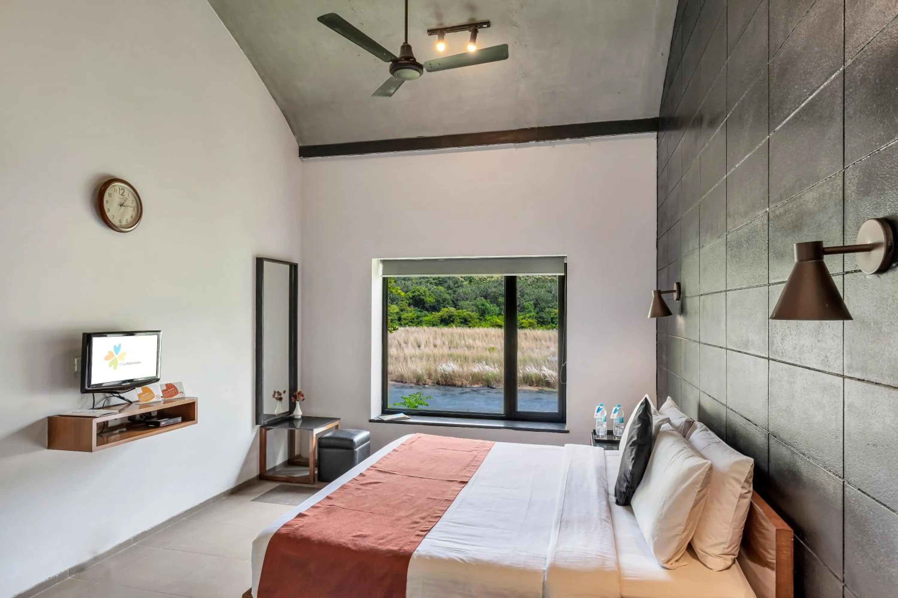 Bed in Club Mahindra Corbett