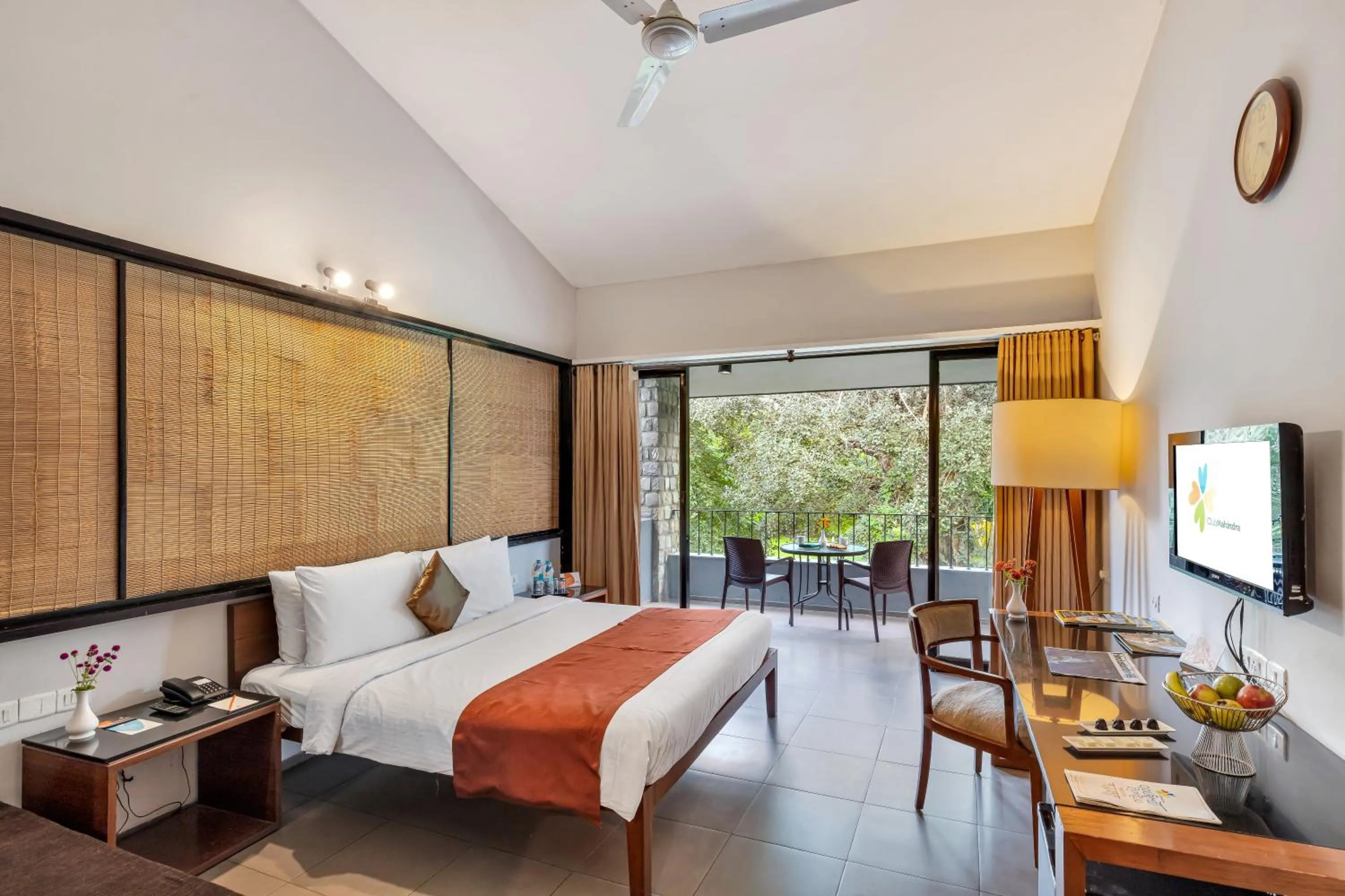 Bed in Club Mahindra Corbett