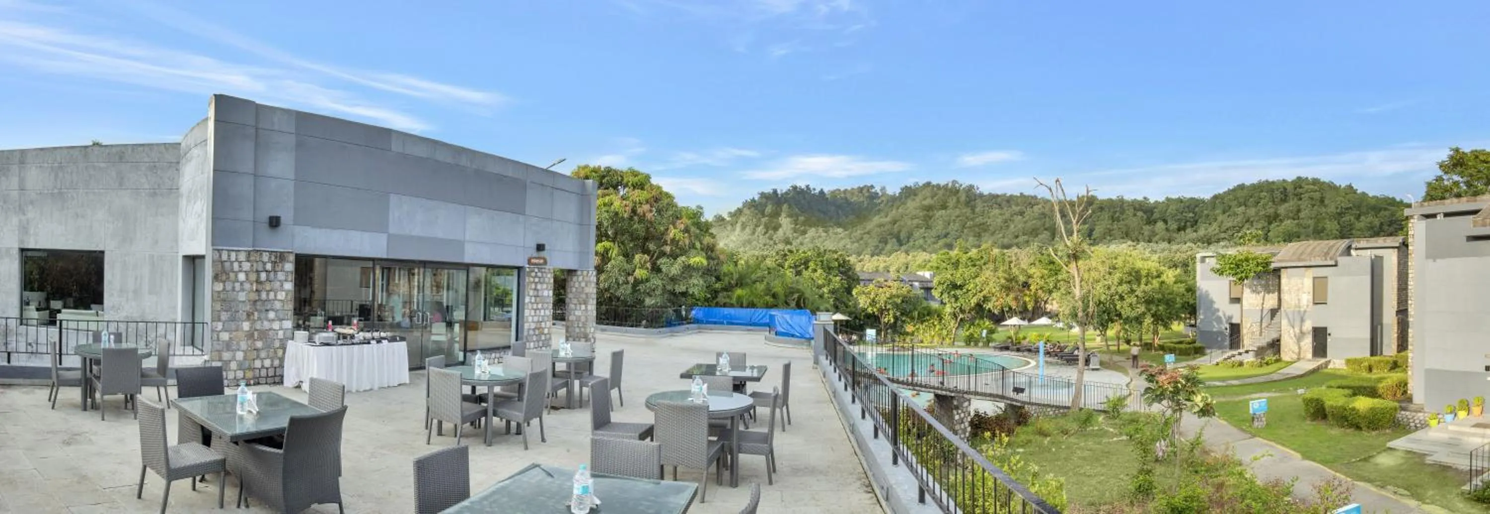 Property building in Club Mahindra Corbett