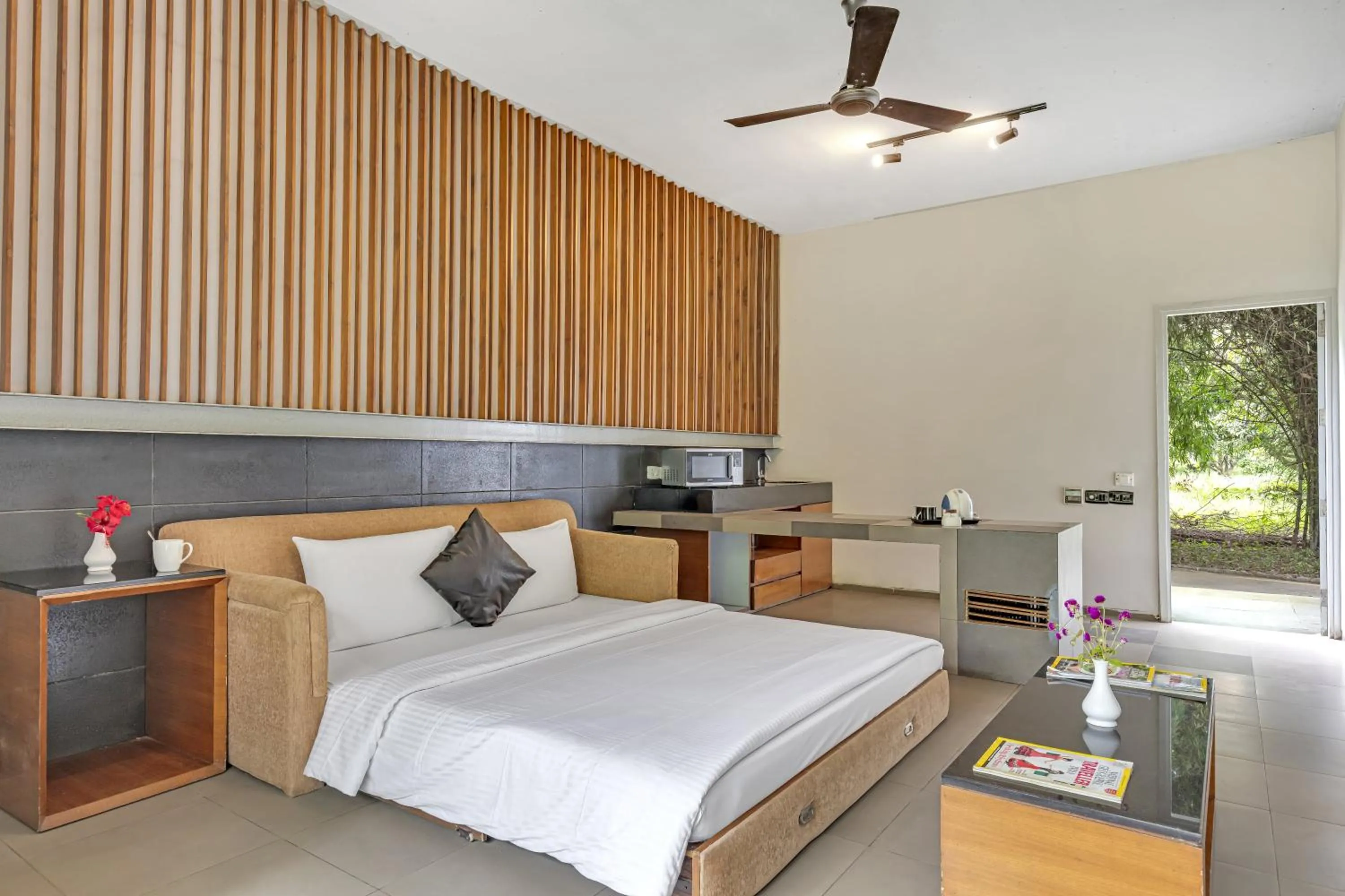 Bed in Club Mahindra Corbett