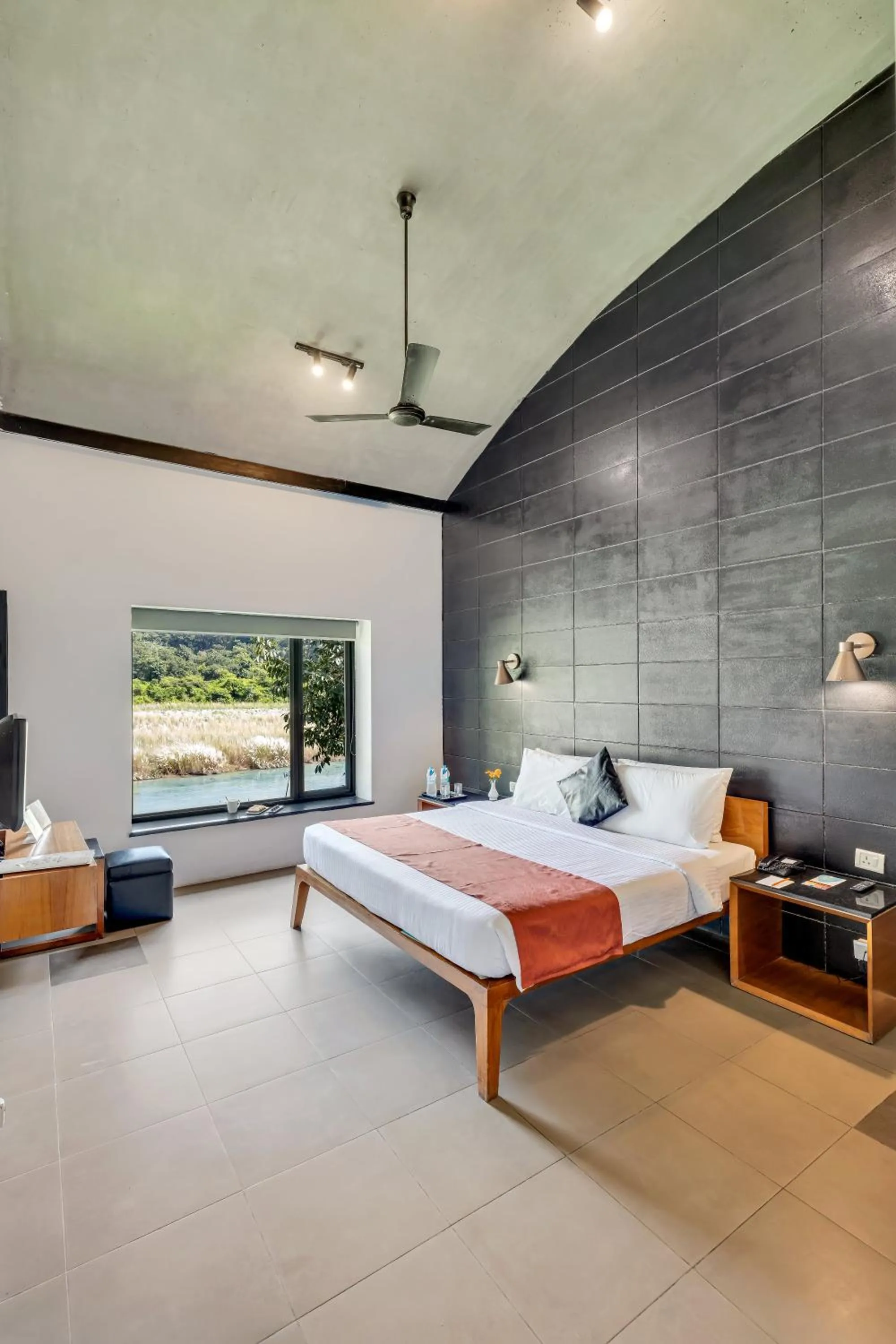 Bed in Club Mahindra Corbett