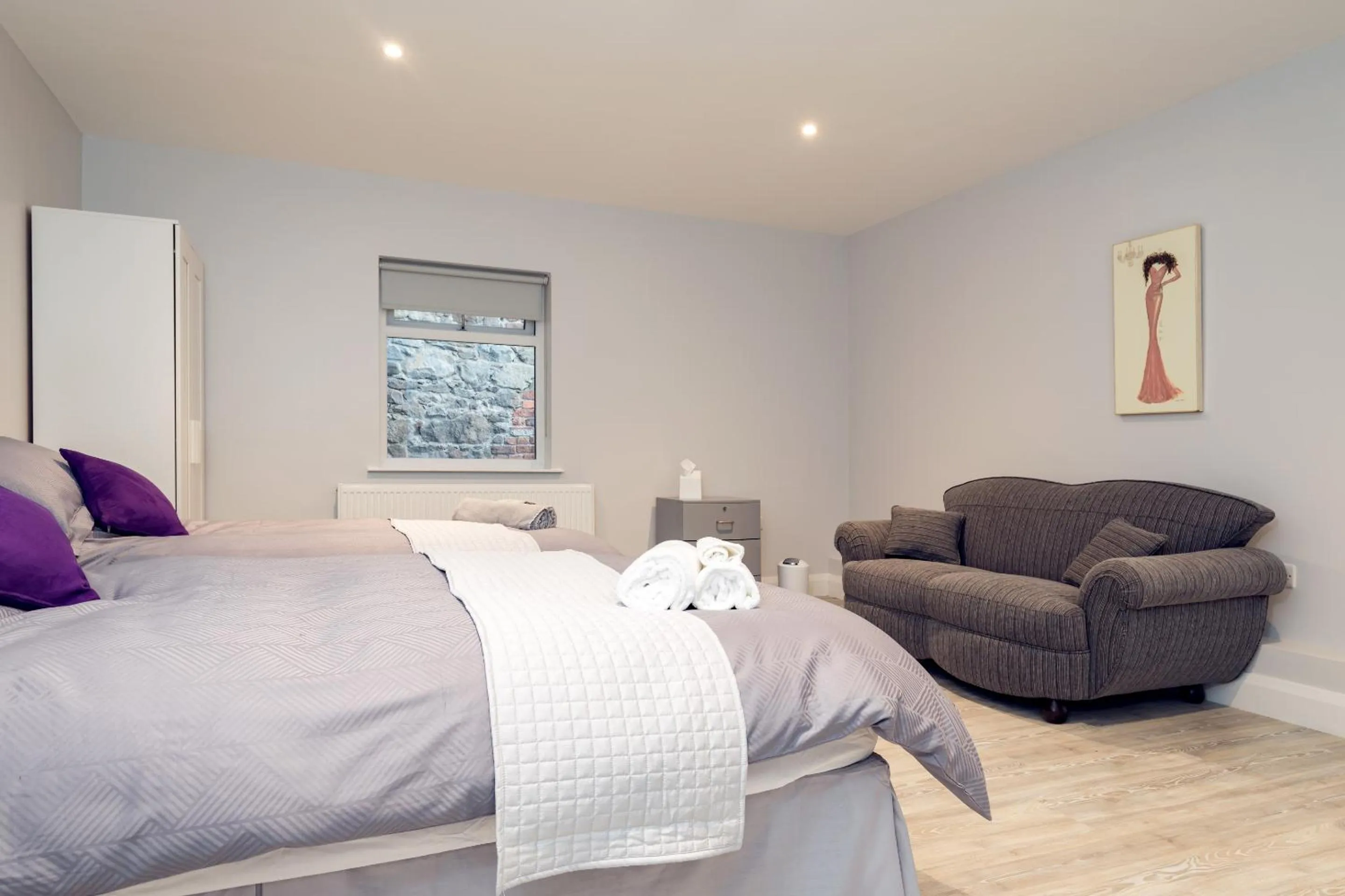 Bedroom, Bed in Godfrey Mews