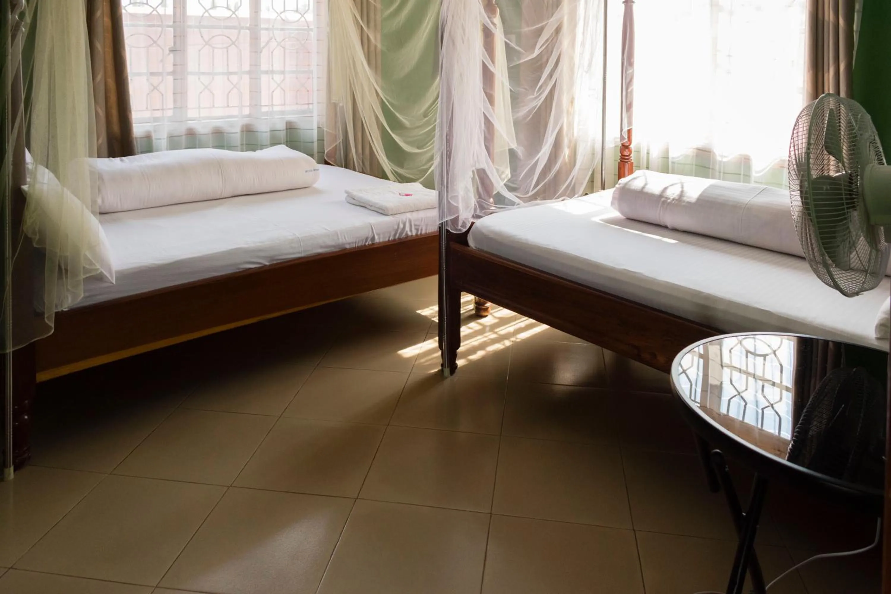 Bed in Rates Motel Mbale