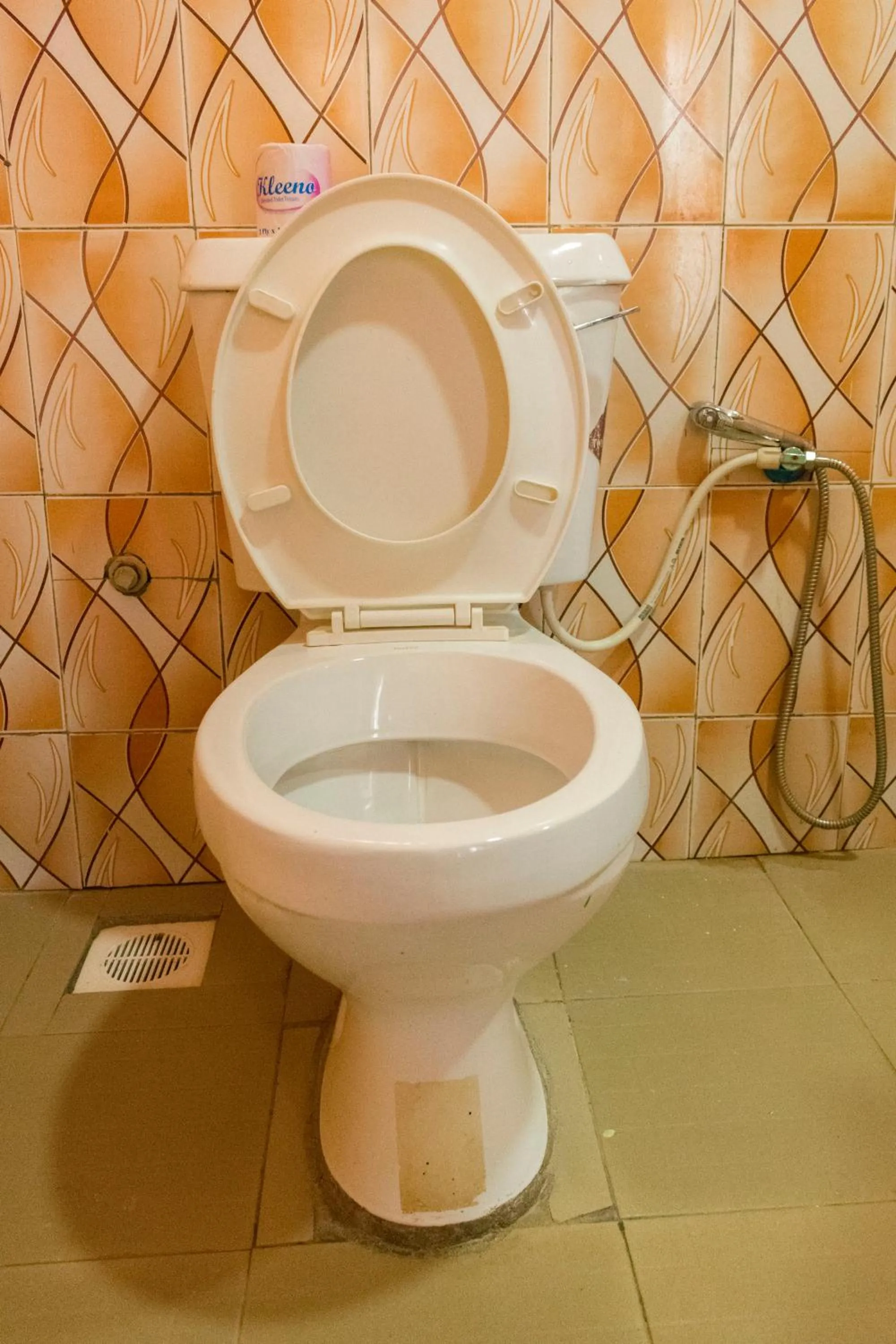 Toilet in Rates Motel Mbale