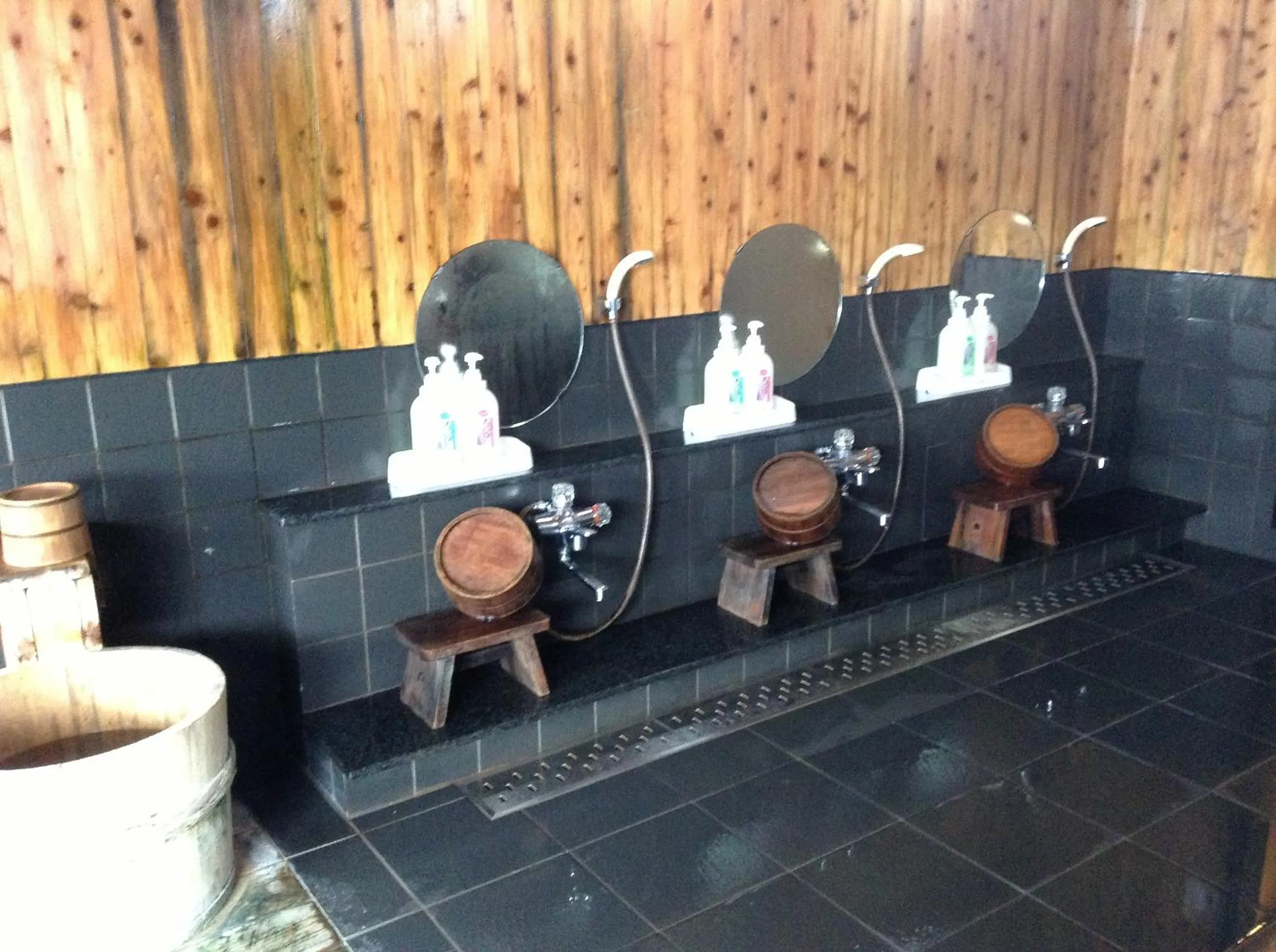 Hot Spring Bath in Hakuba Alpine Hotel