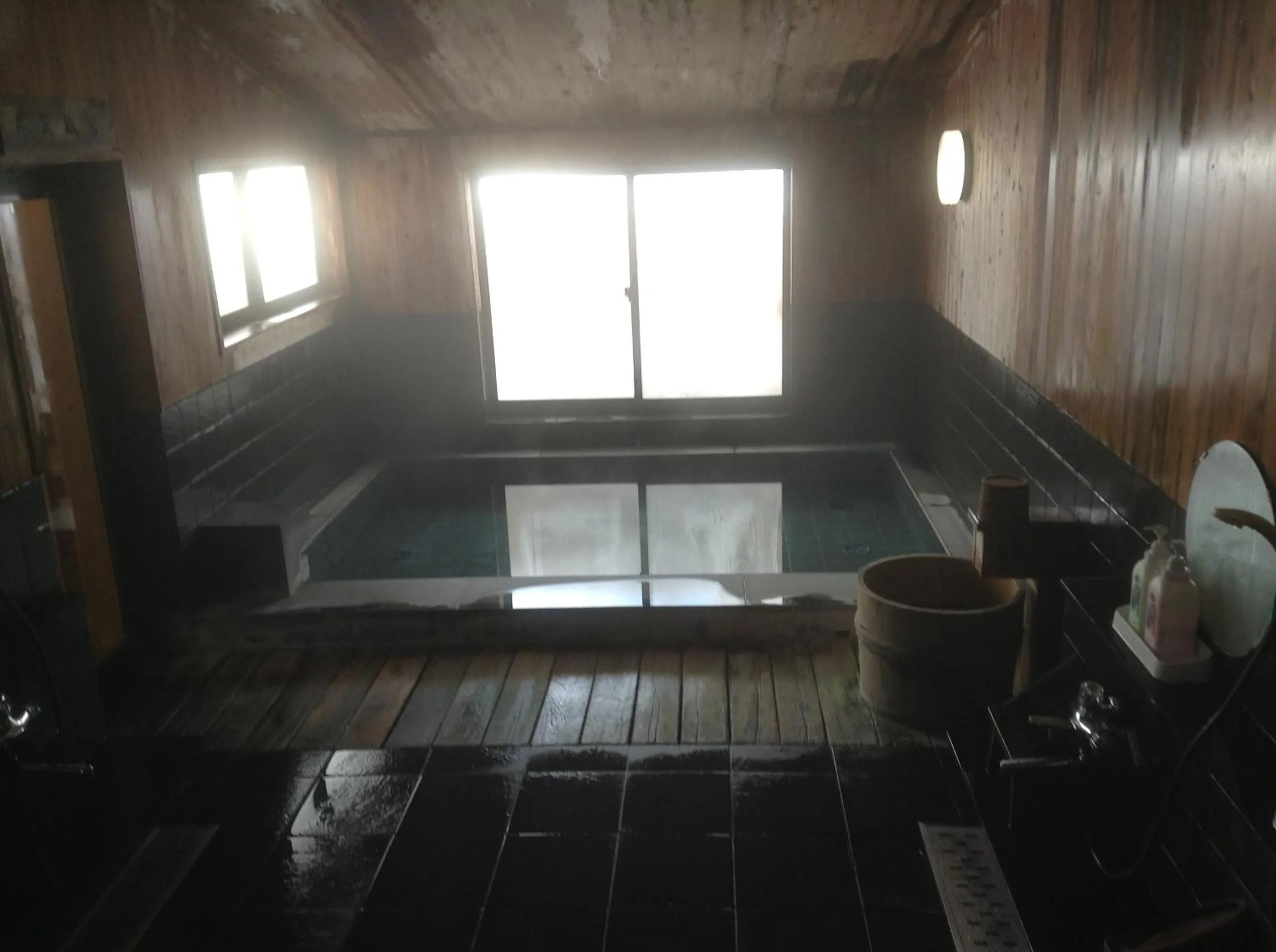 Hot Spring Bath in Hakuba Alpine Hotel