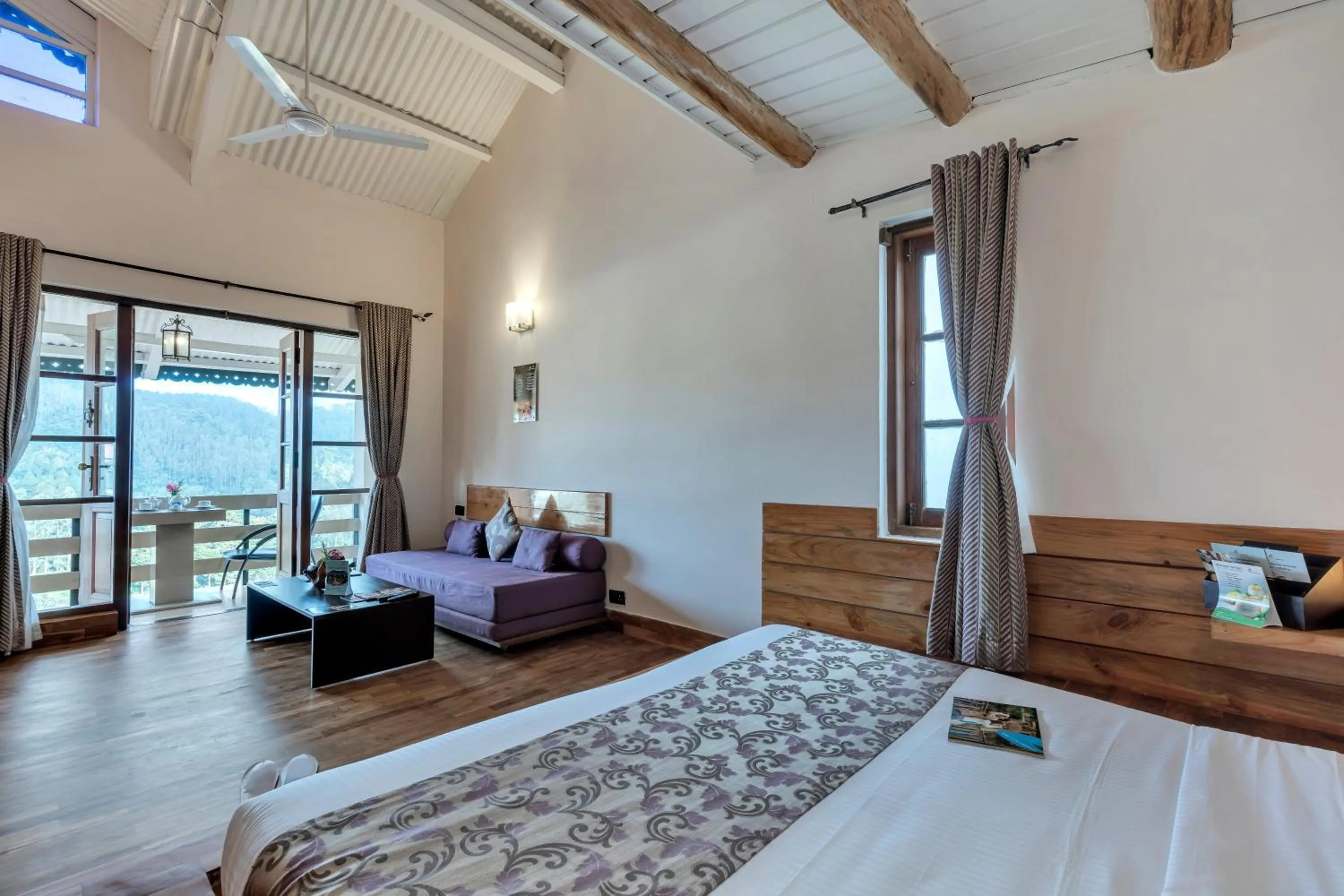 Bed in Club Mahindra Danish Villa, Ooty