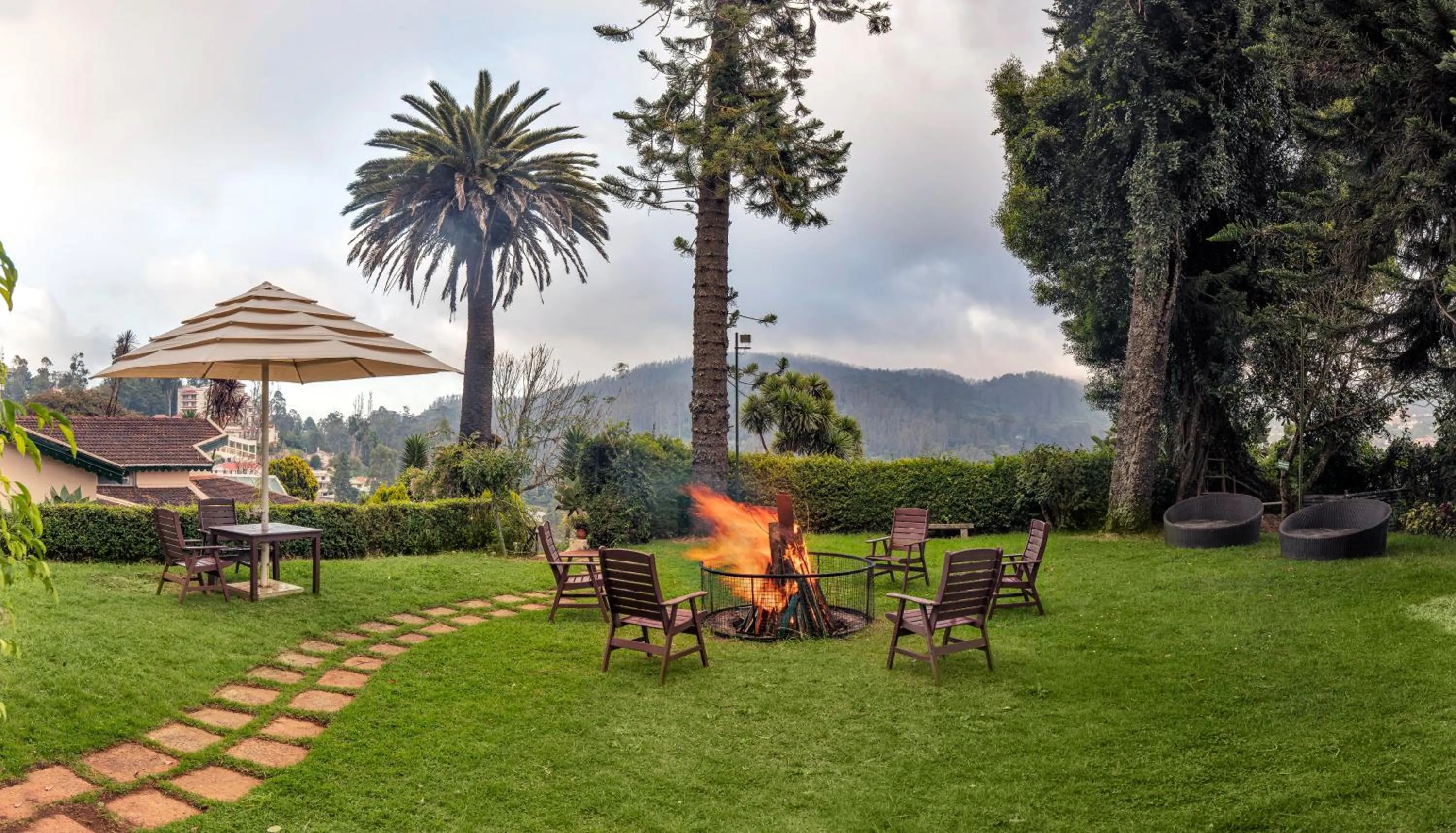 Garden in Club Mahindra Danish Villa, Ooty