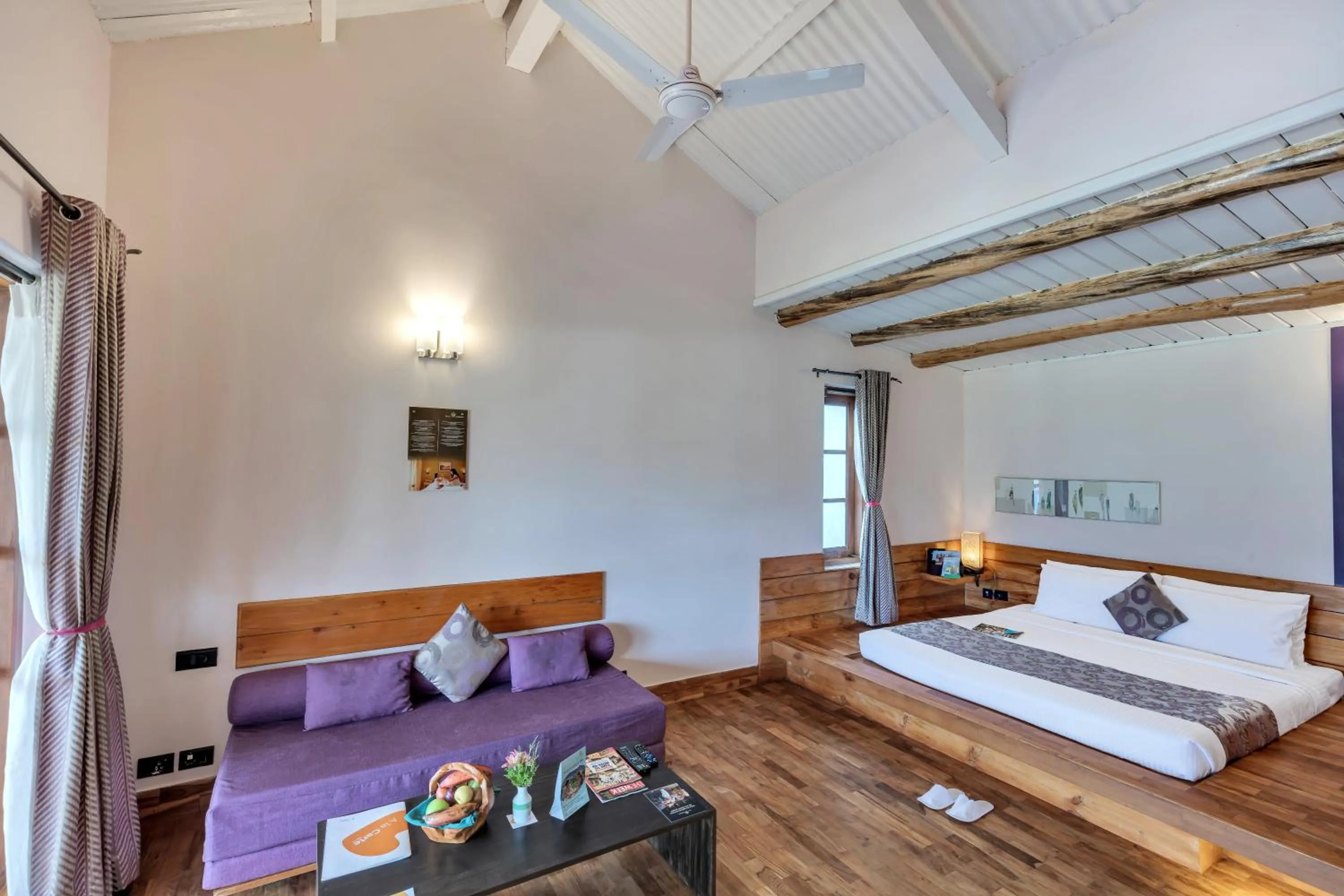 Bed in Club Mahindra Danish Villa, Ooty