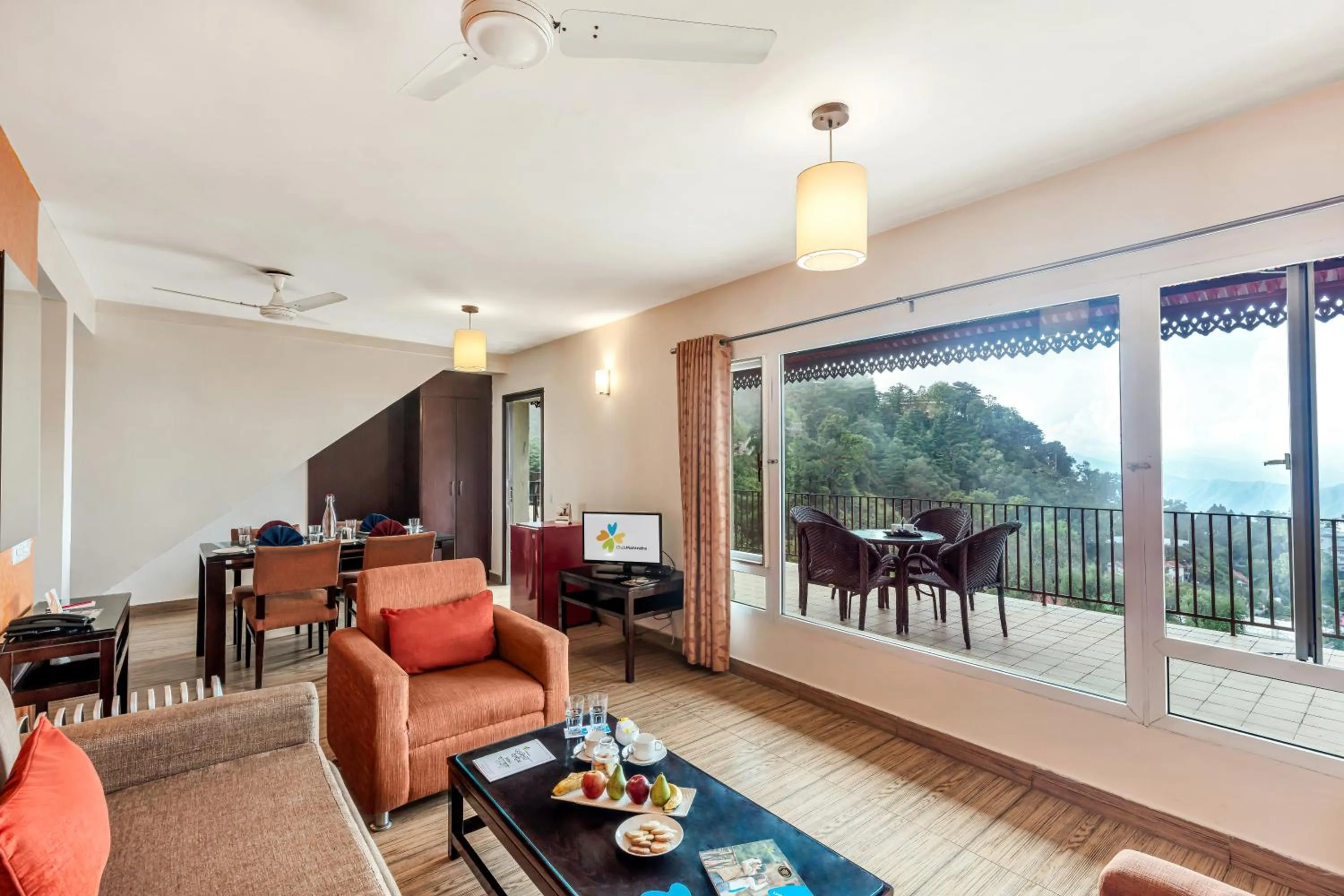 Living room in Club Mahindra Mussoorie