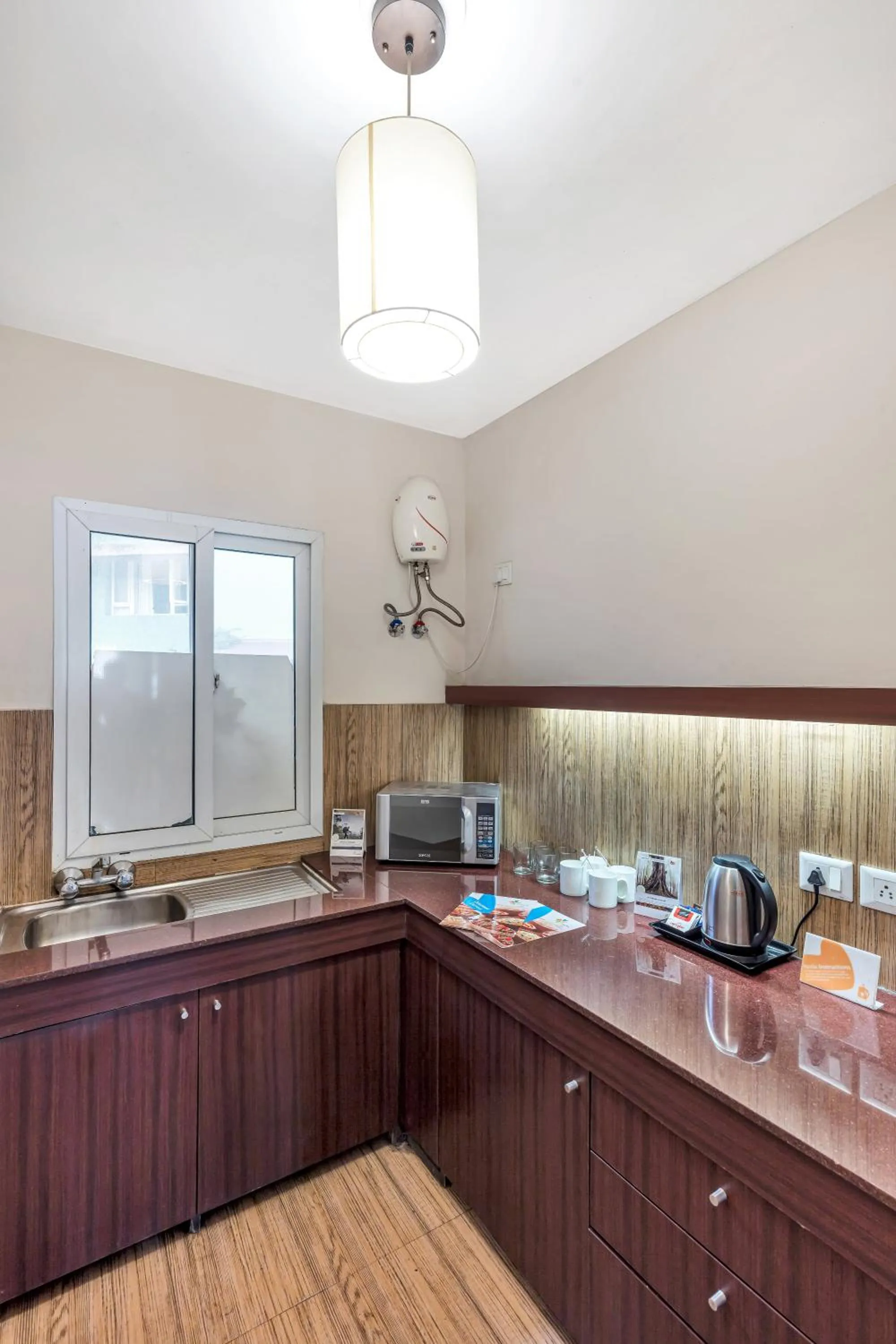 Kitchen or kitchenette in Club Mahindra Mussoorie