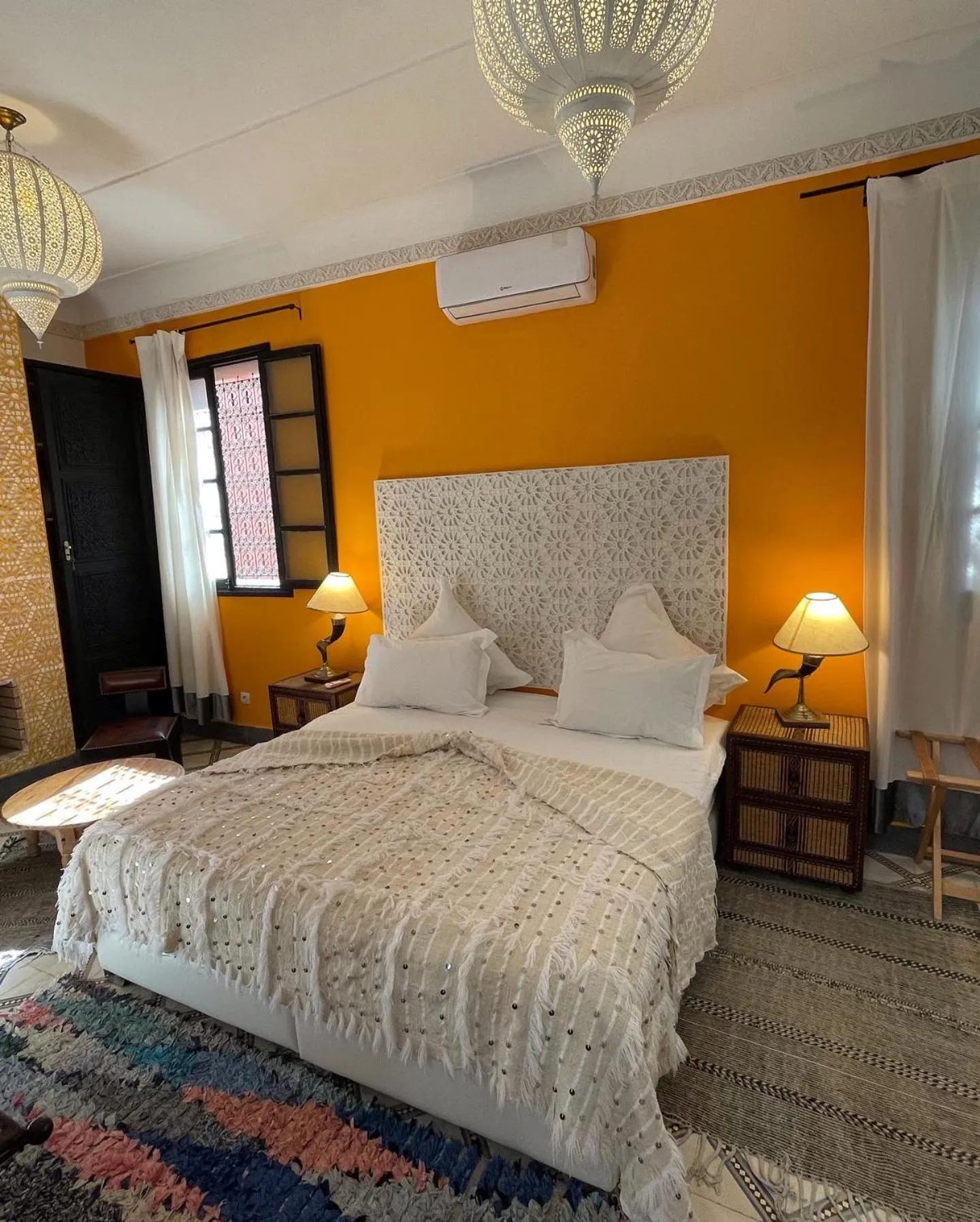 Bed in Riad New Moon