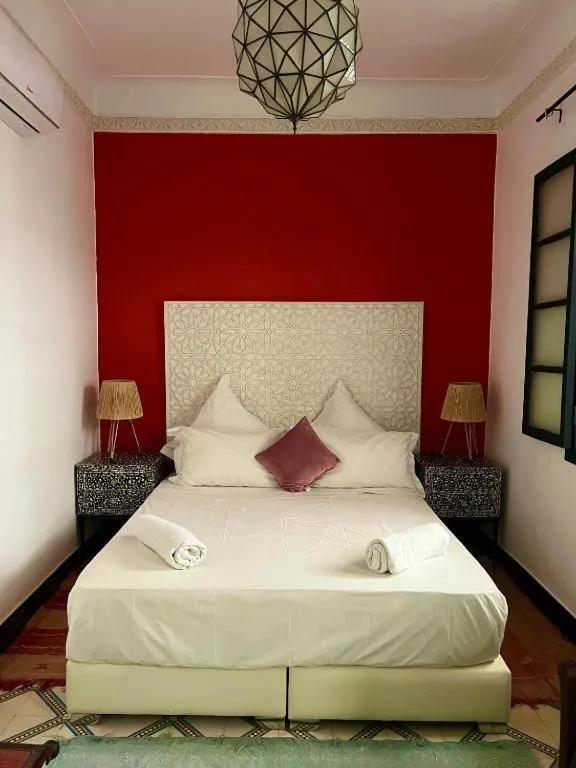 Bed in Riad New Moon