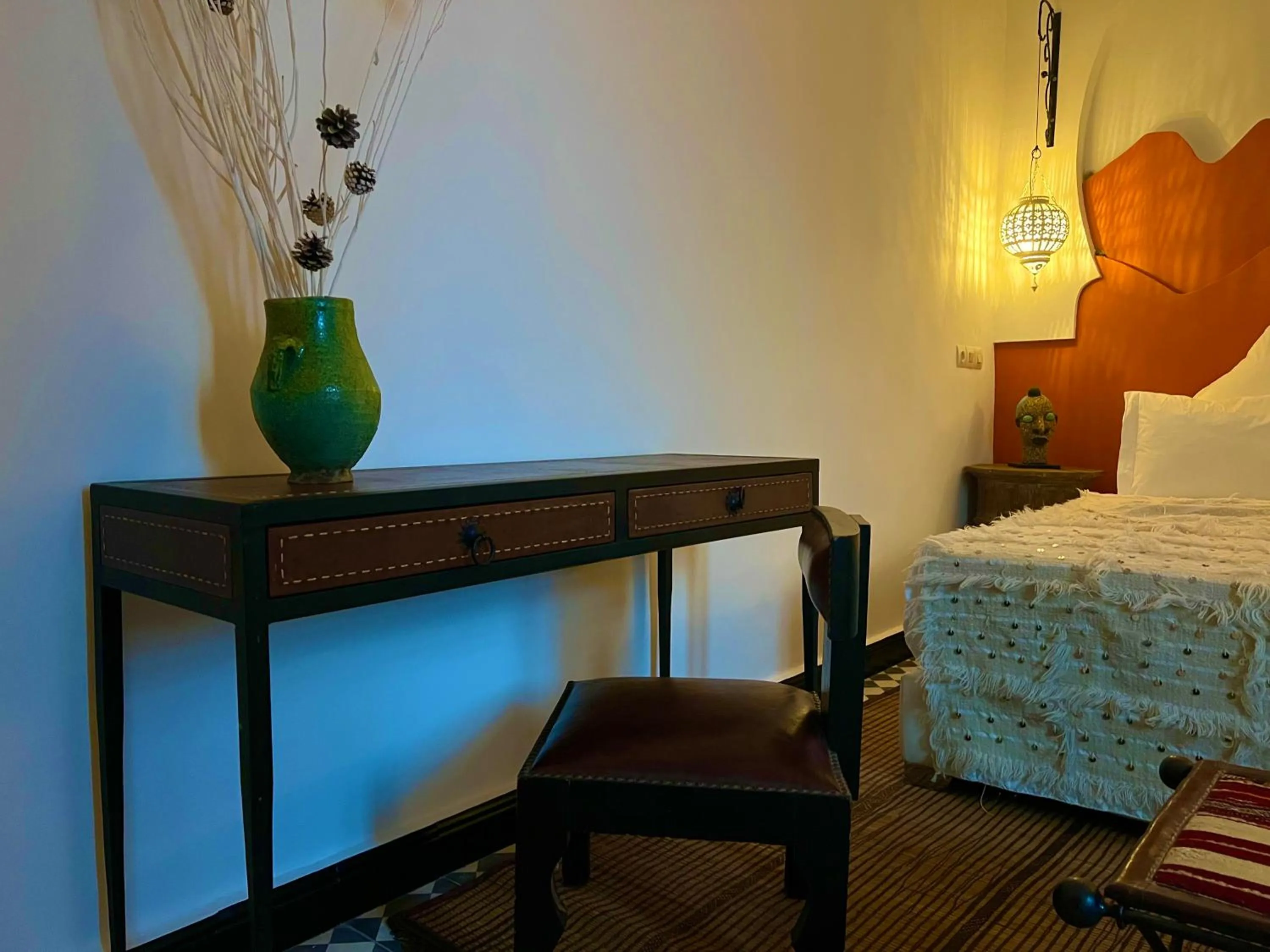 Bed in Riad New Moon