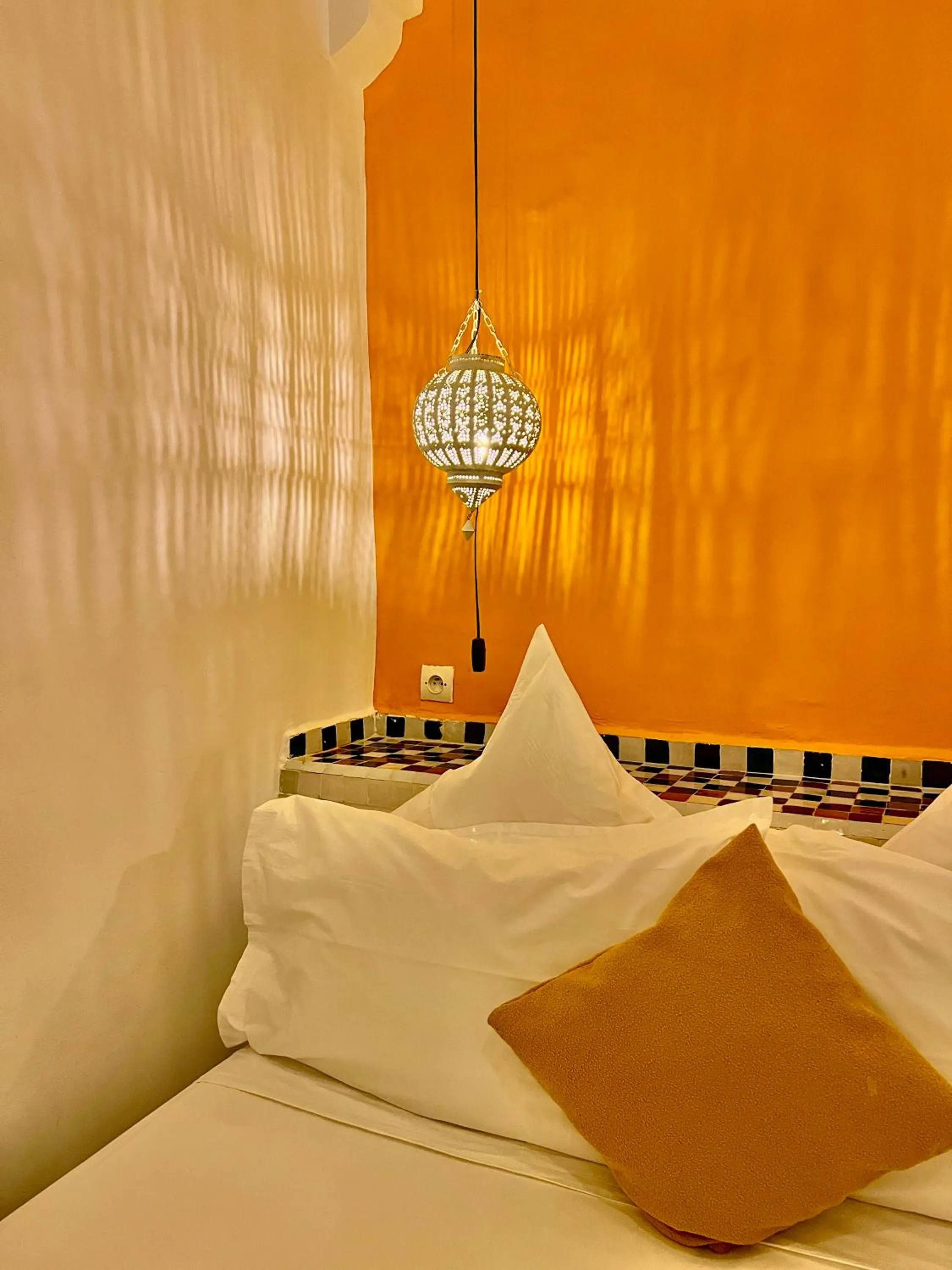 Bed in Riad New Moon