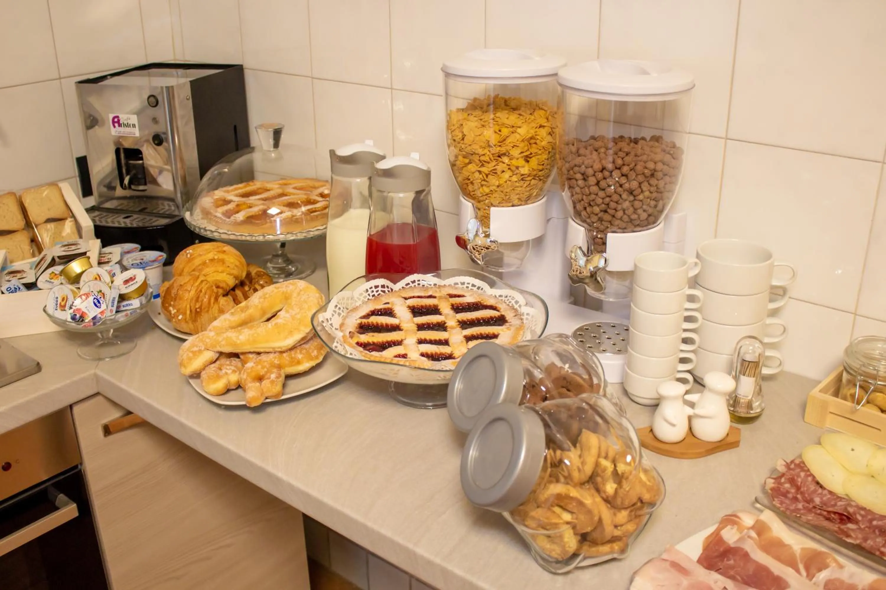 Breakfast in B&B Xenia Pompei