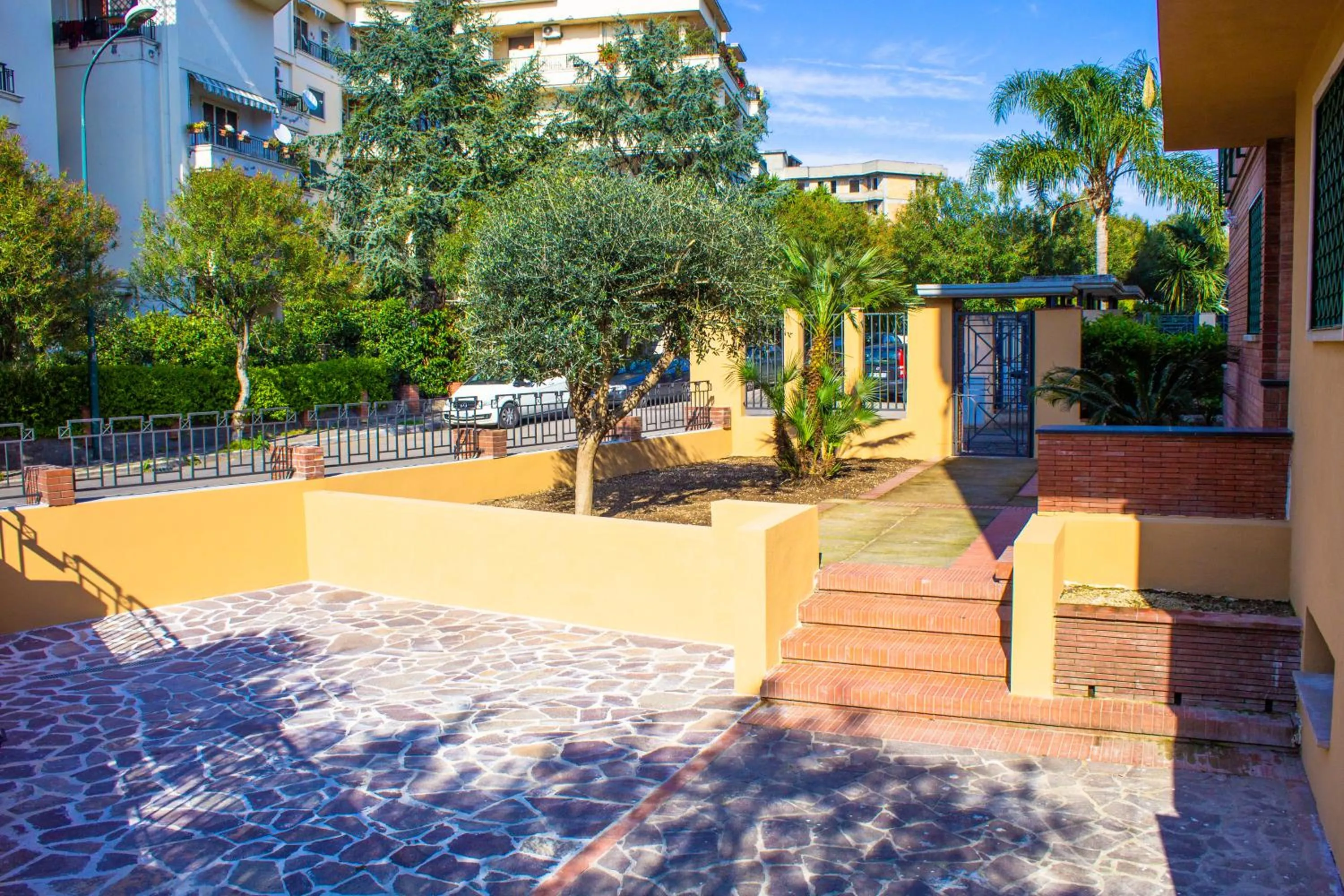 Garden in B&B Xenia Pompei