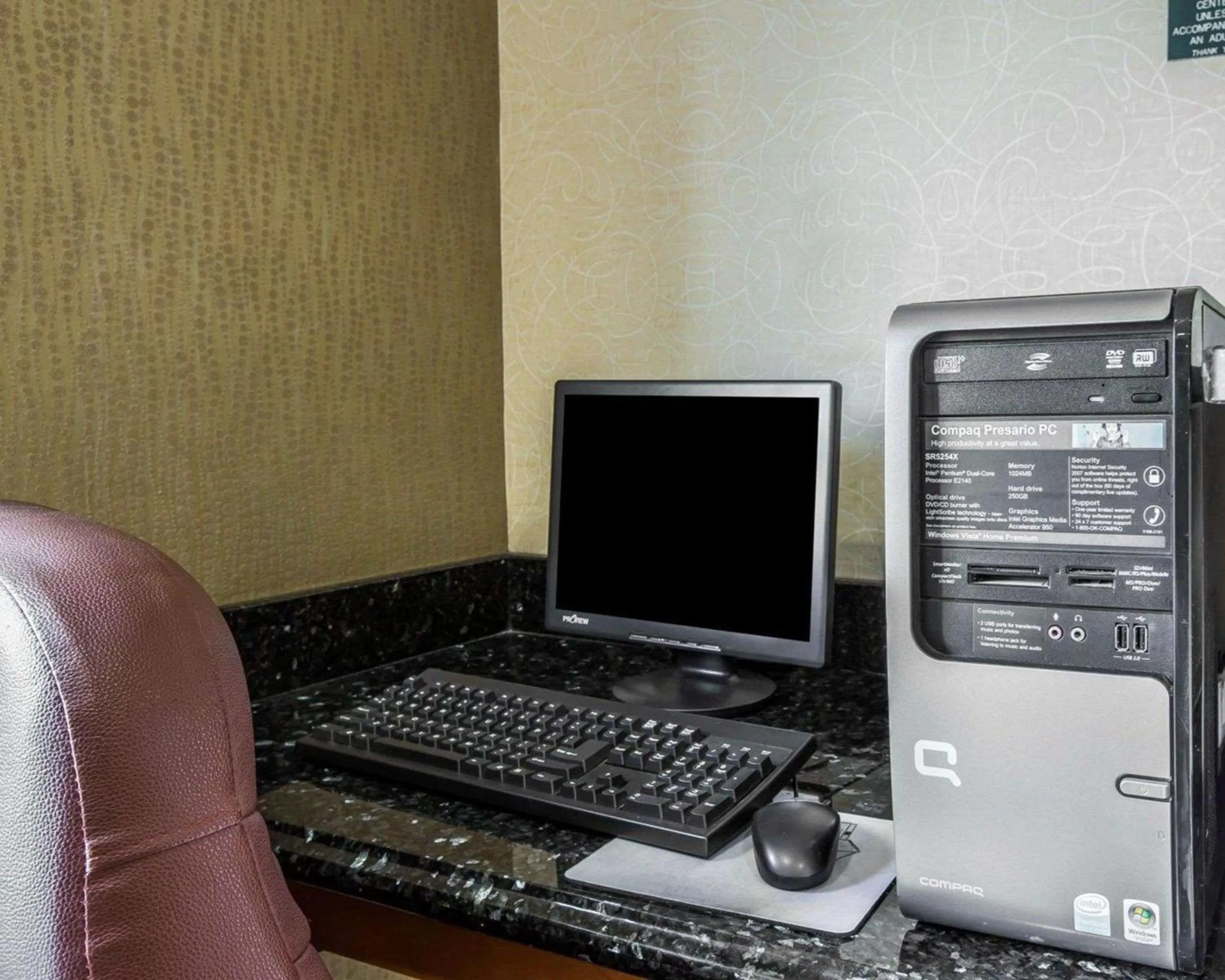 On site in Quality Inn Greenwood Hwy 25