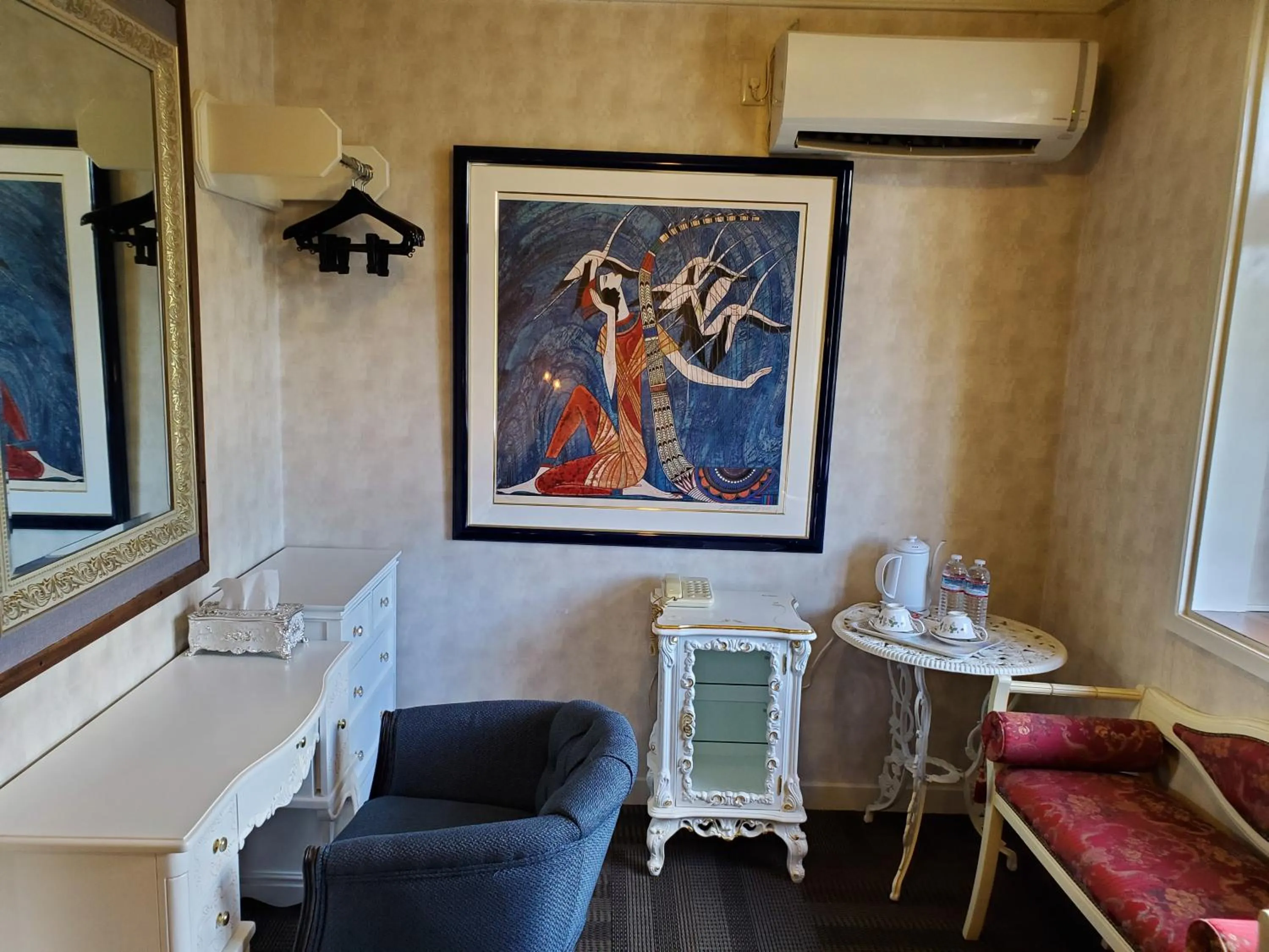 Seating area in プチホテル葡萄屋