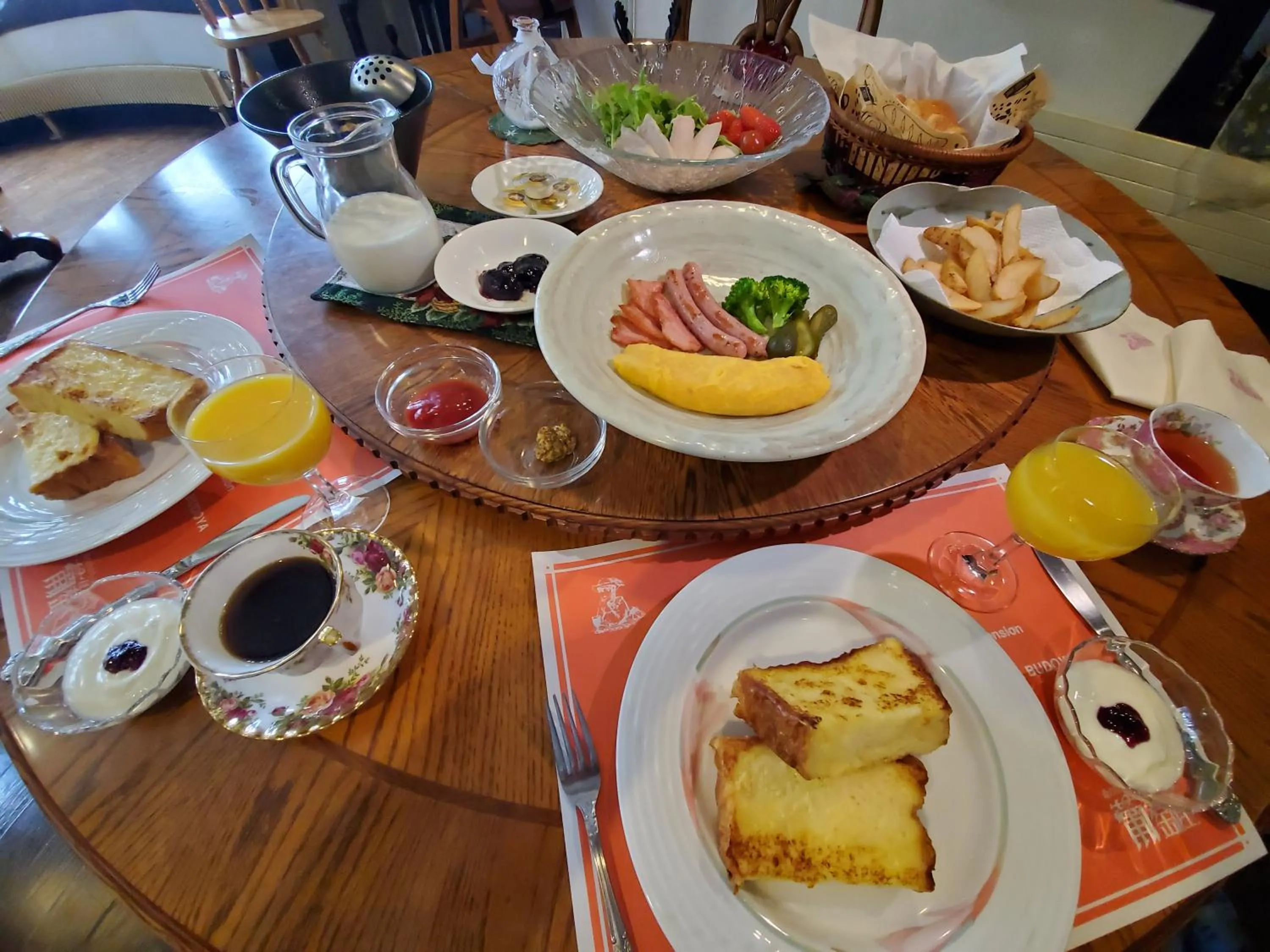 Breakfast in プチホテル葡萄屋