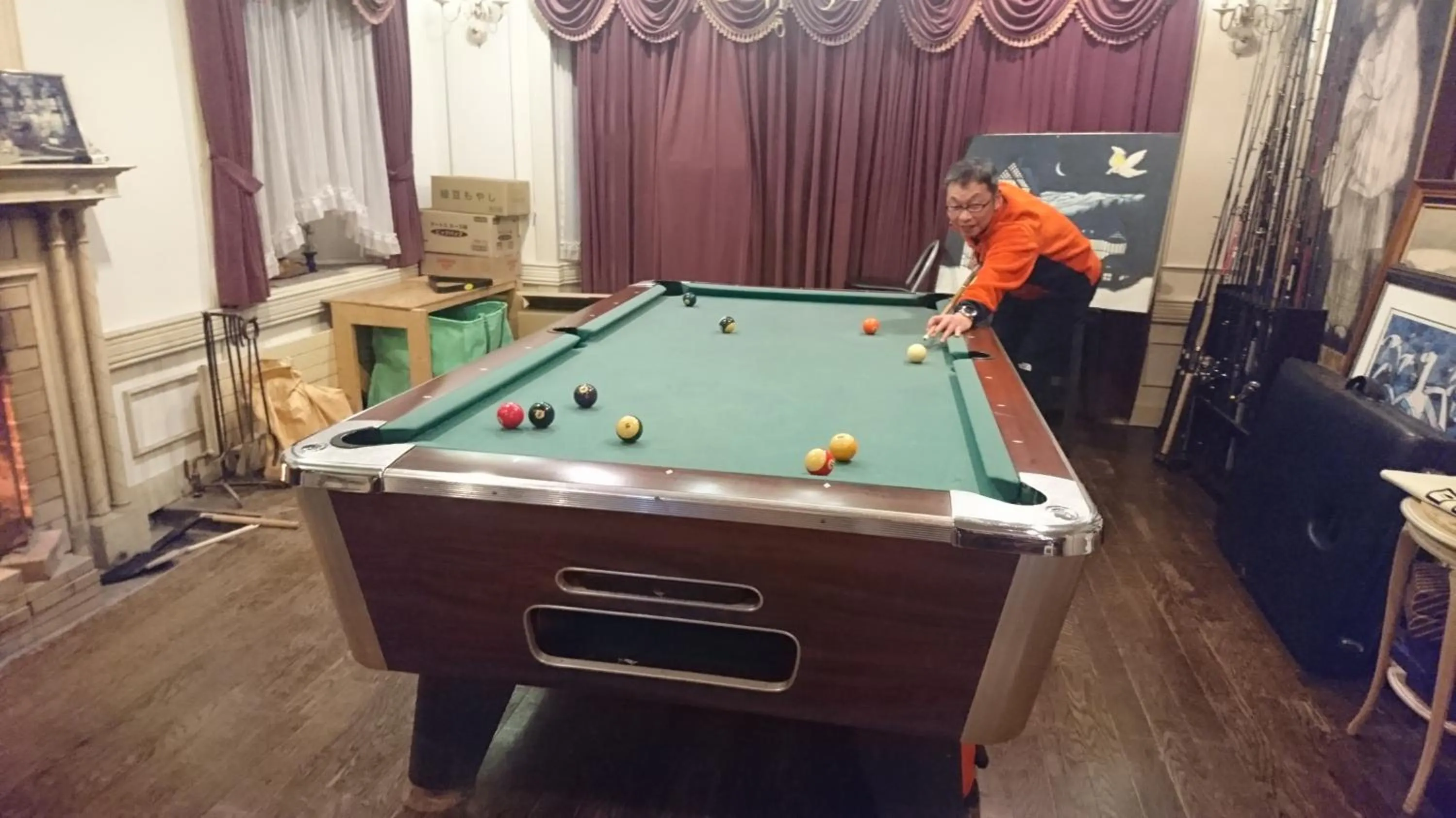 Billiard in プチホテル葡萄屋