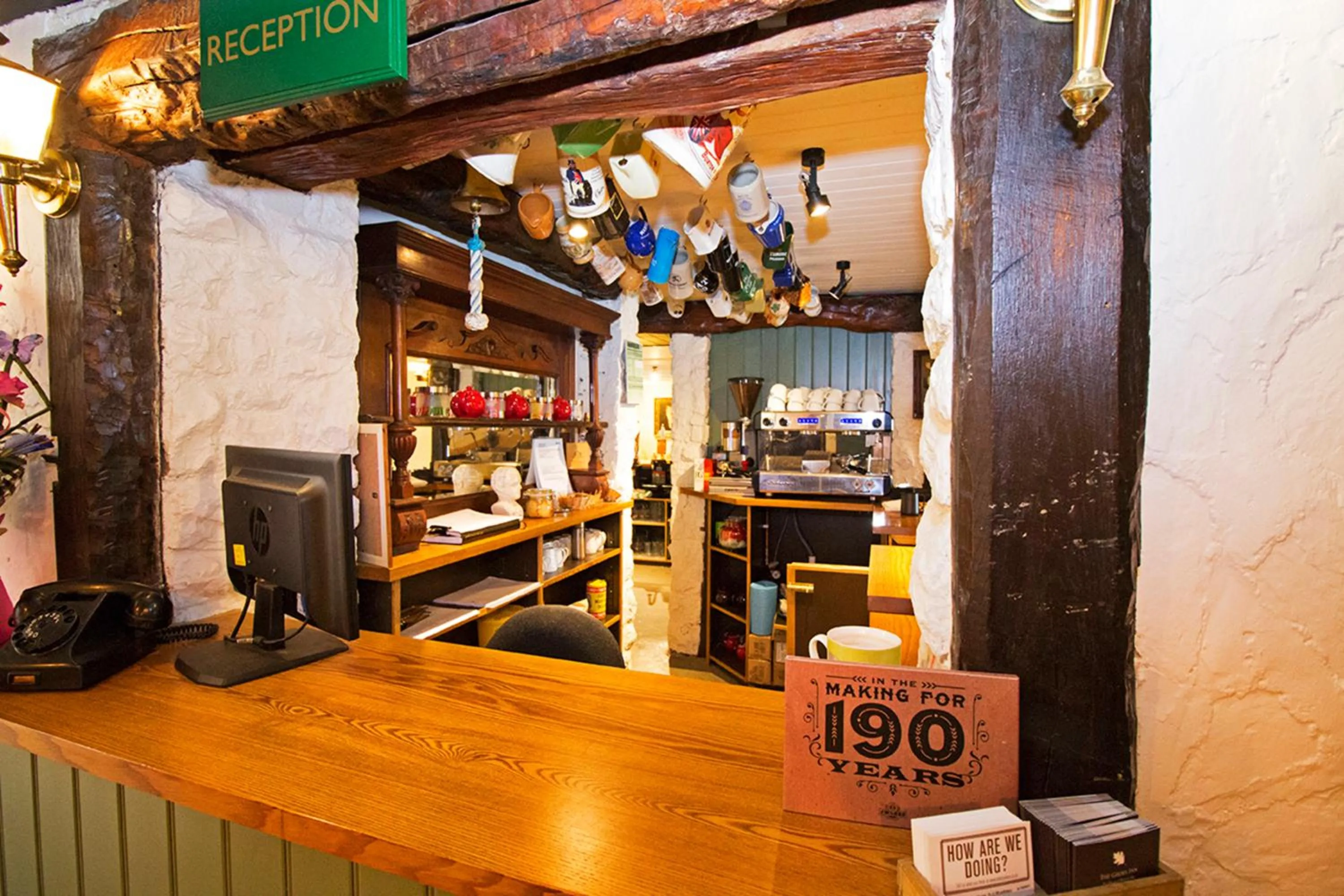 Lobby or reception in The Groes Inn