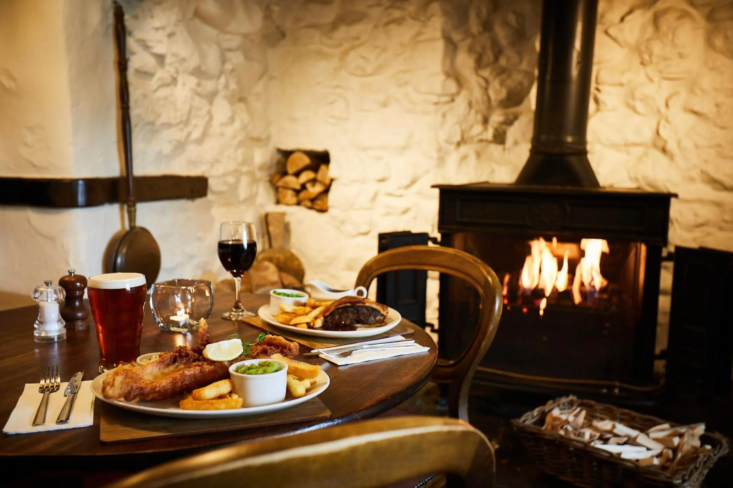 flat iron in The Groes Inn