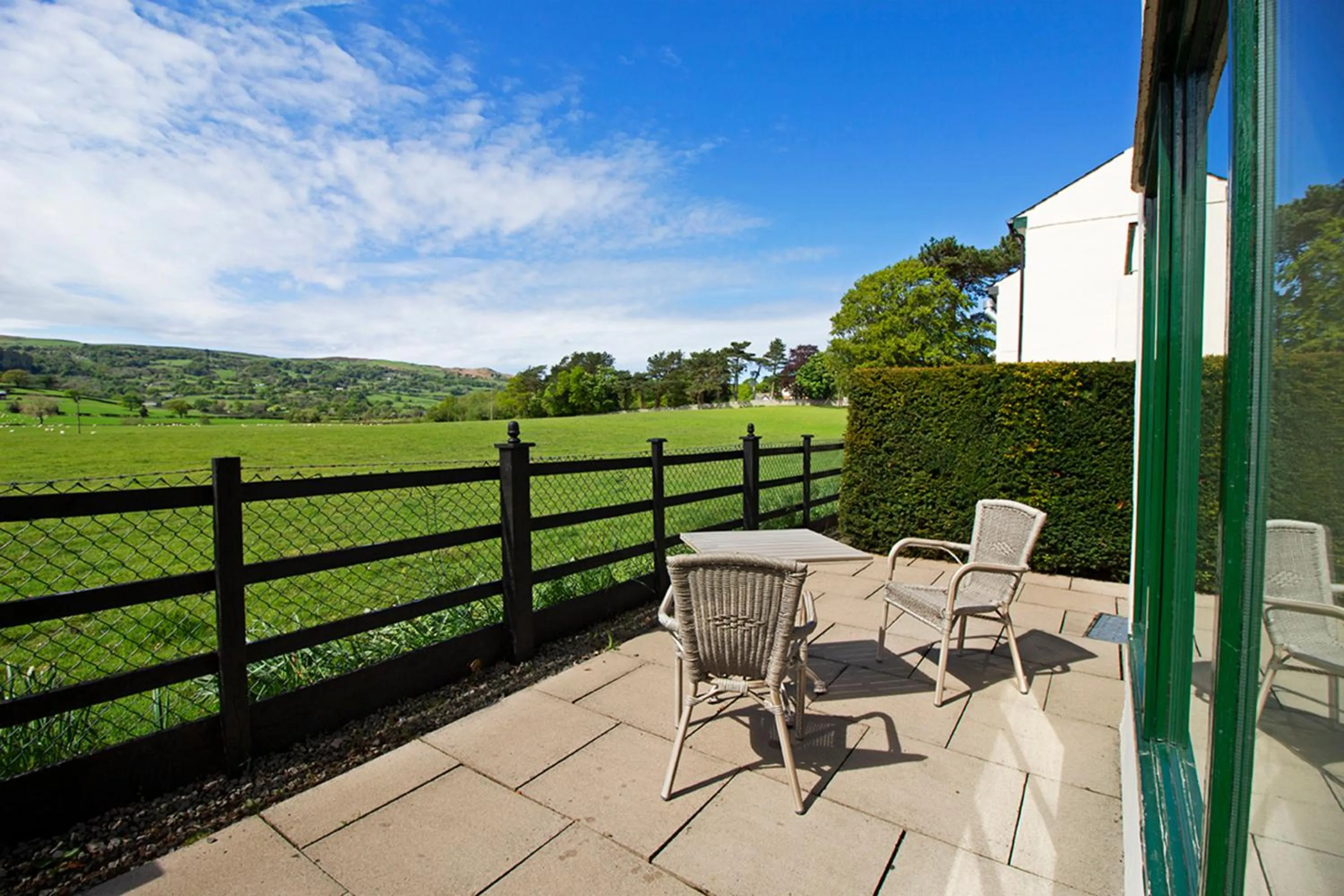 Balcony/Terrace in The Groes Inn