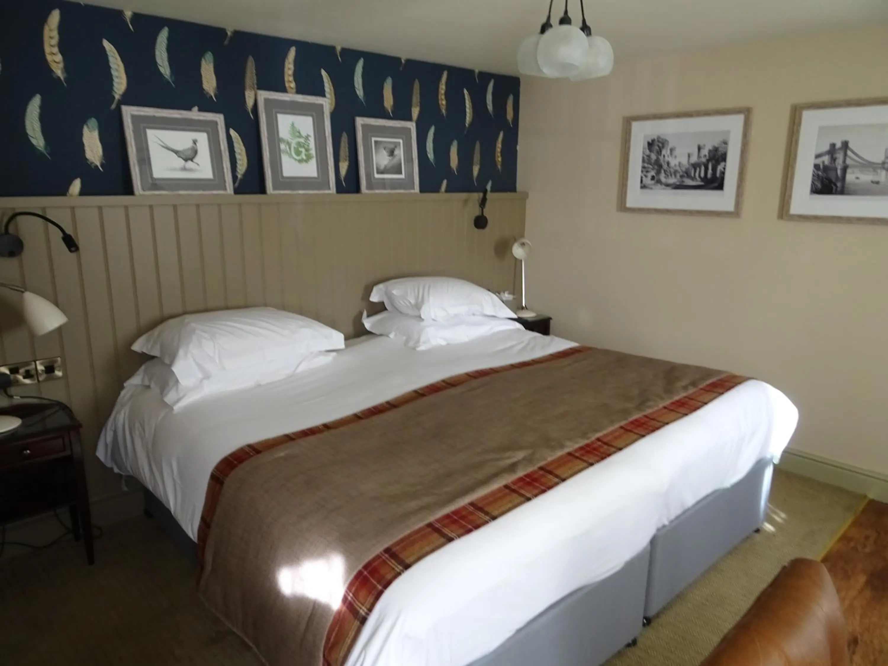 Bedroom, Bed in The Groes Inn