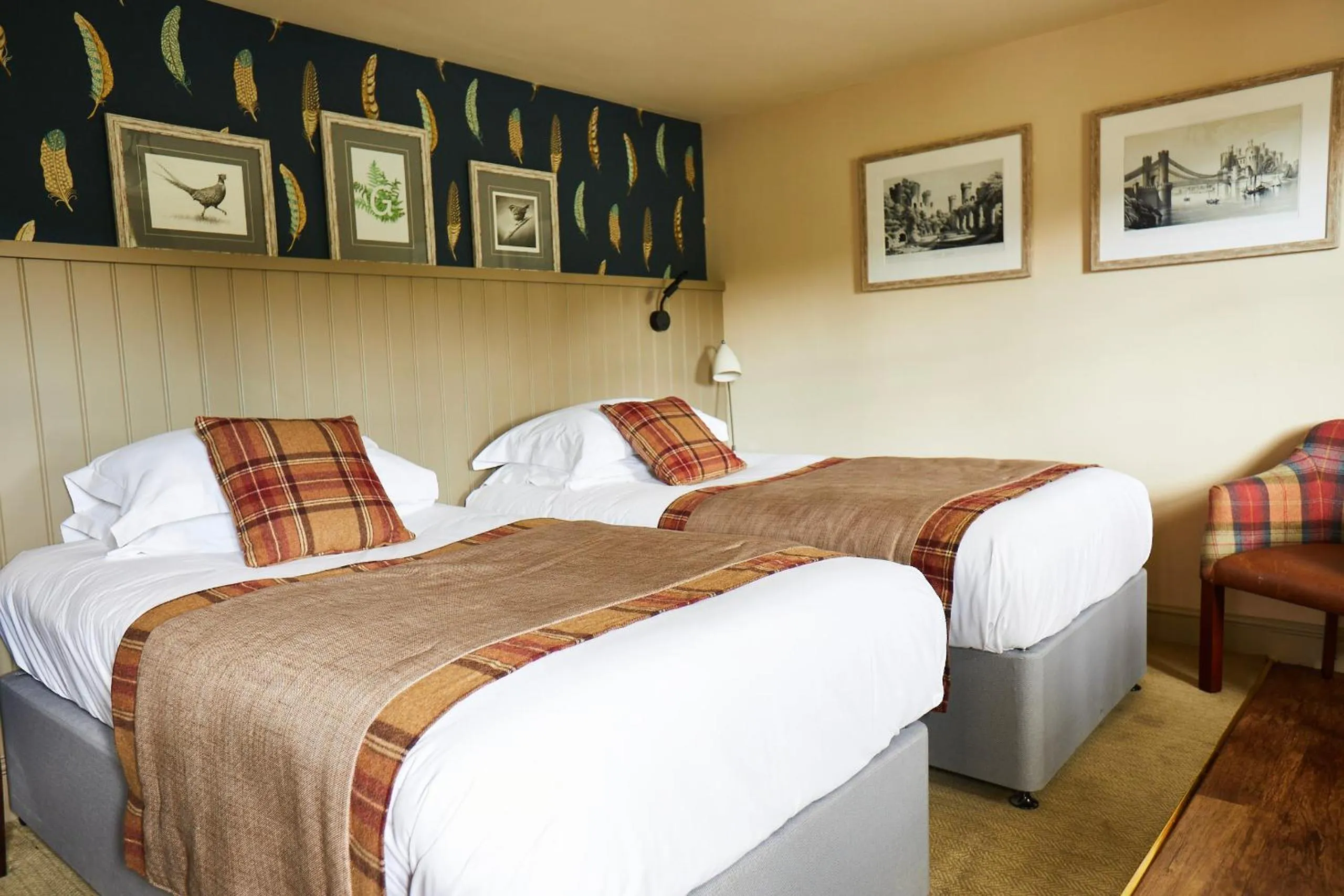 Bedroom, Bed in The Groes Inn