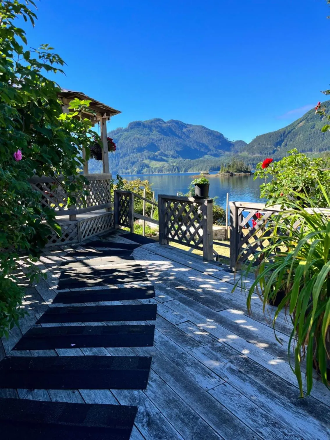 Patio in Frigon Suite -Waterfront