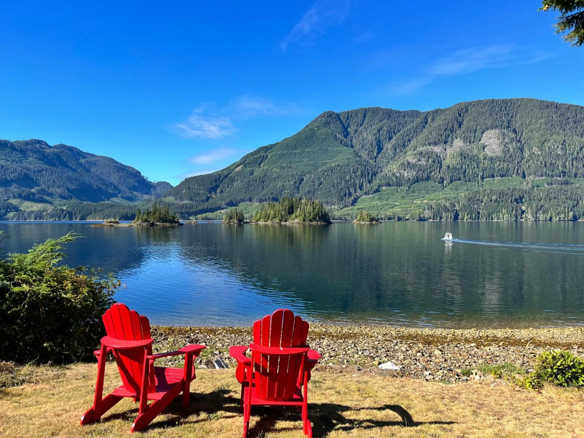 Natural landscape in Frigon Suite -Waterfront