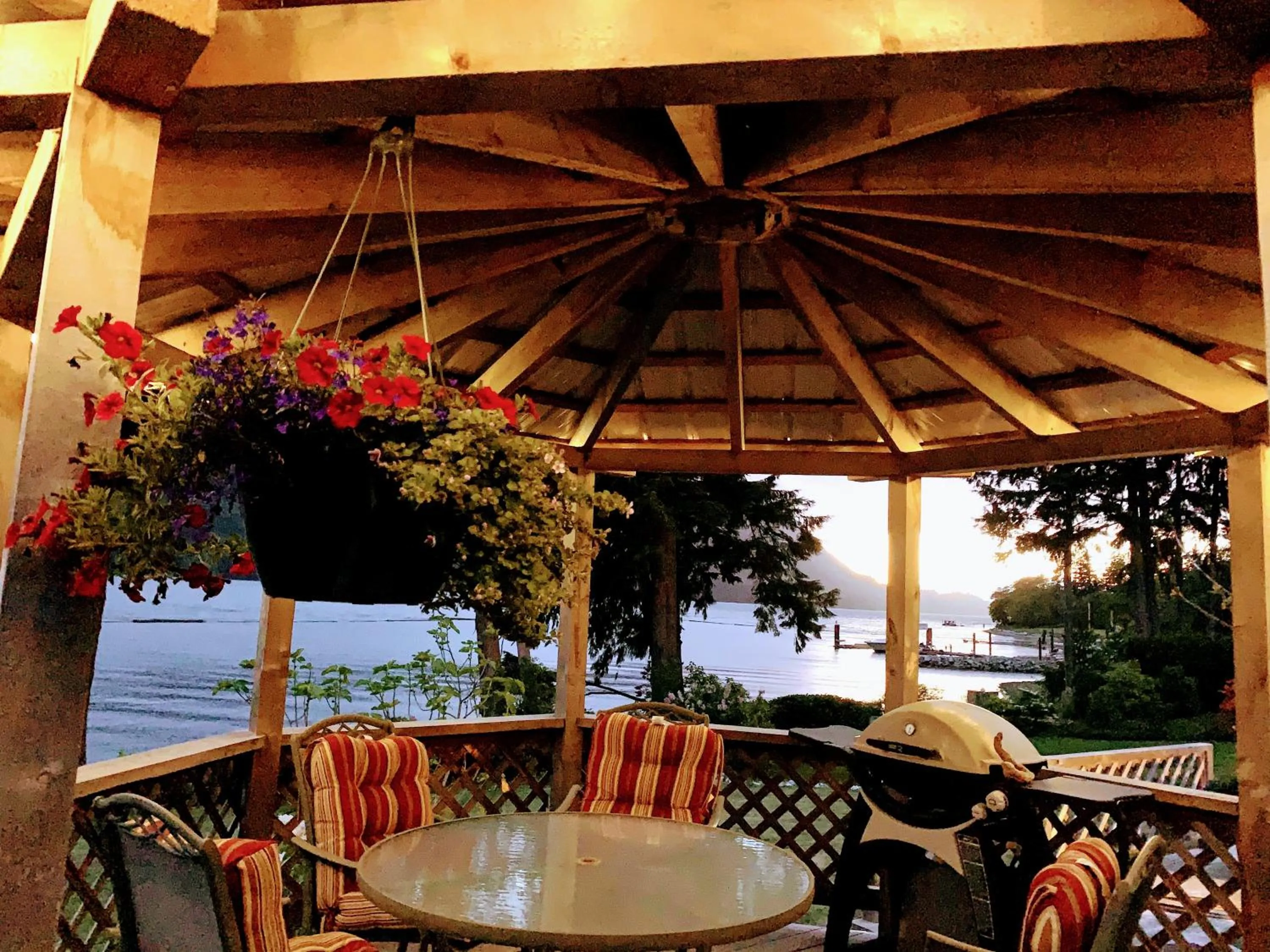 Patio in Frigon Suite -Waterfront