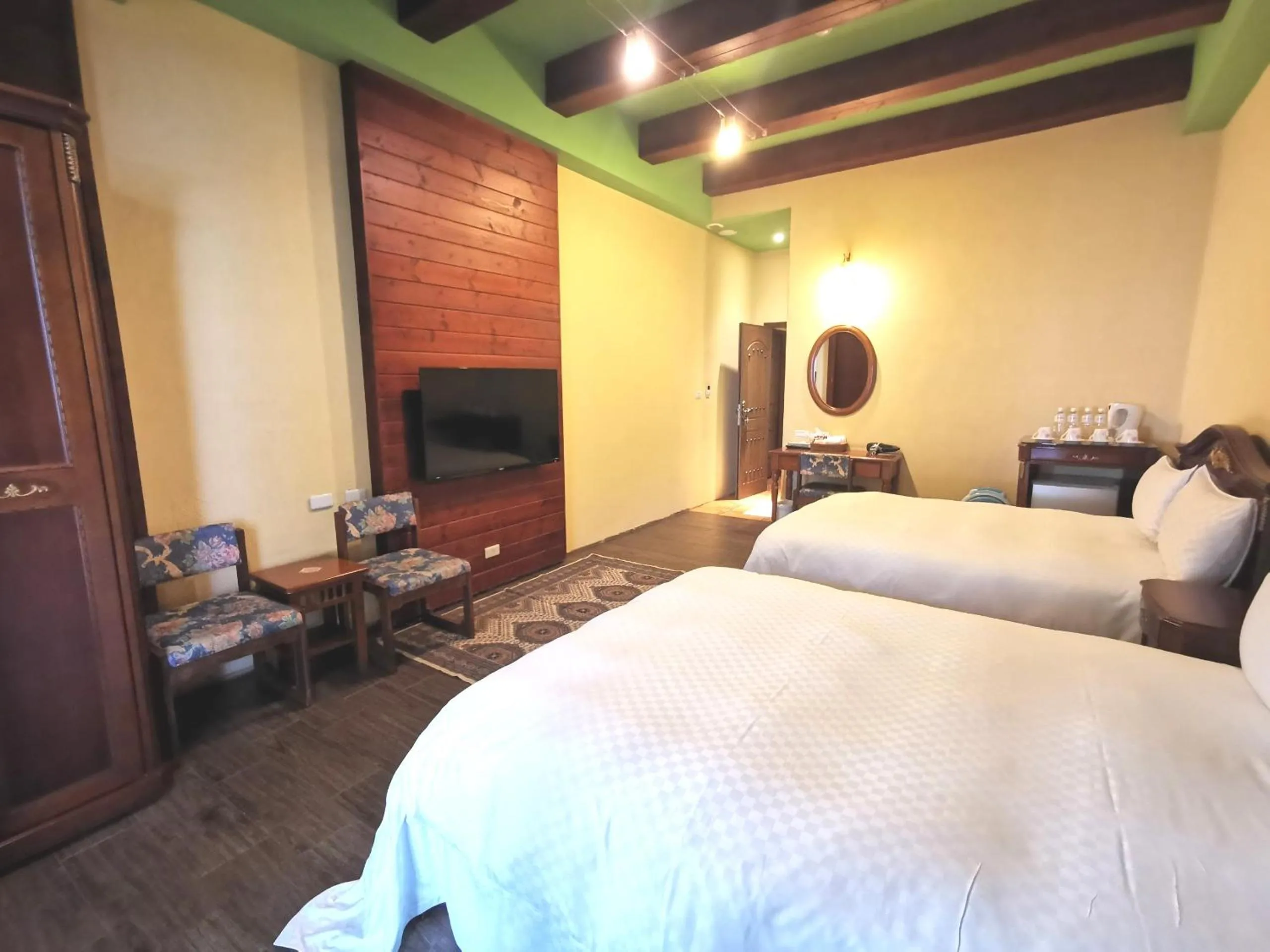 Bed in Sheep Village Country Homestay