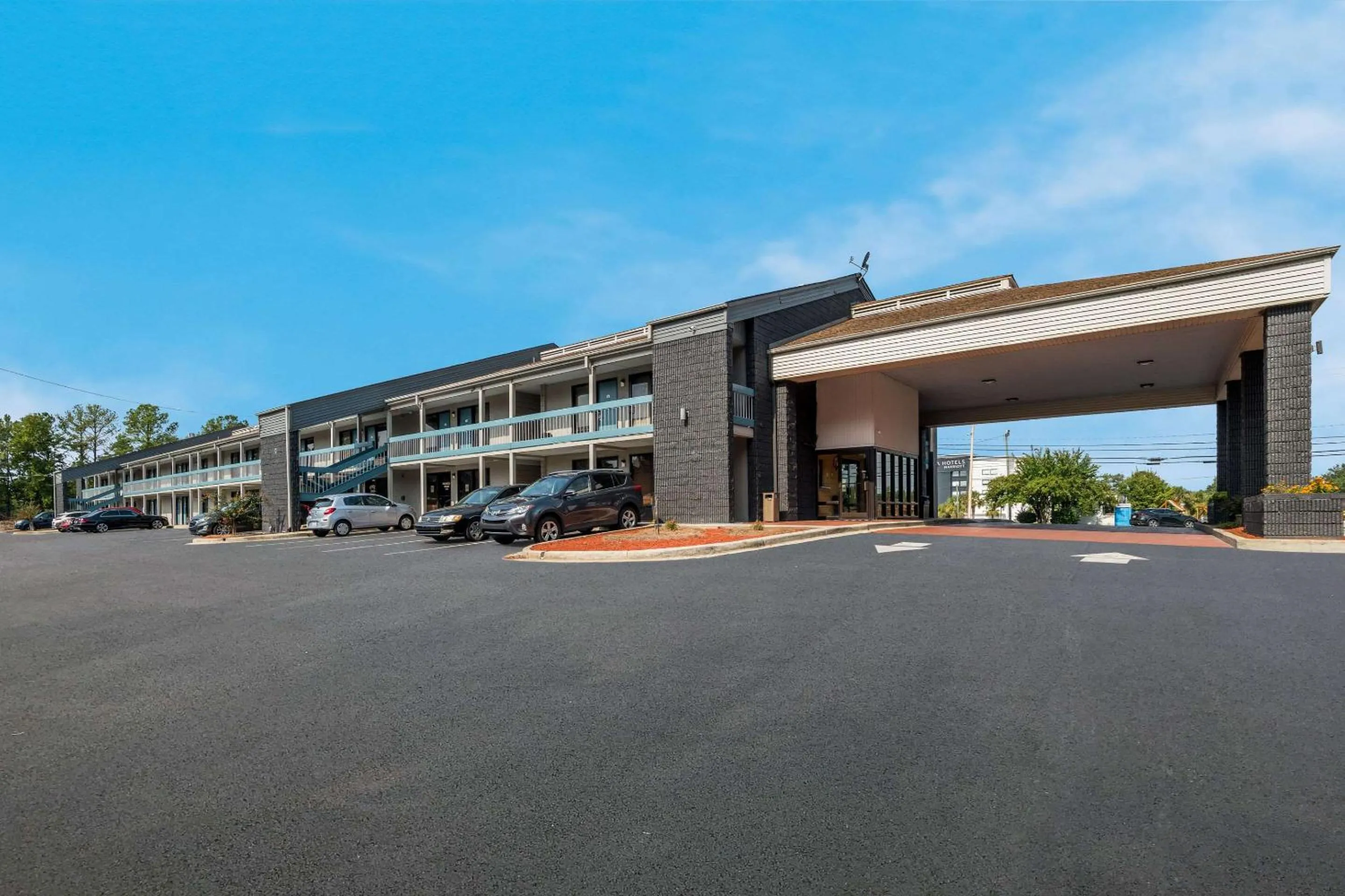 Property building in Quality Inn Fort Jackson