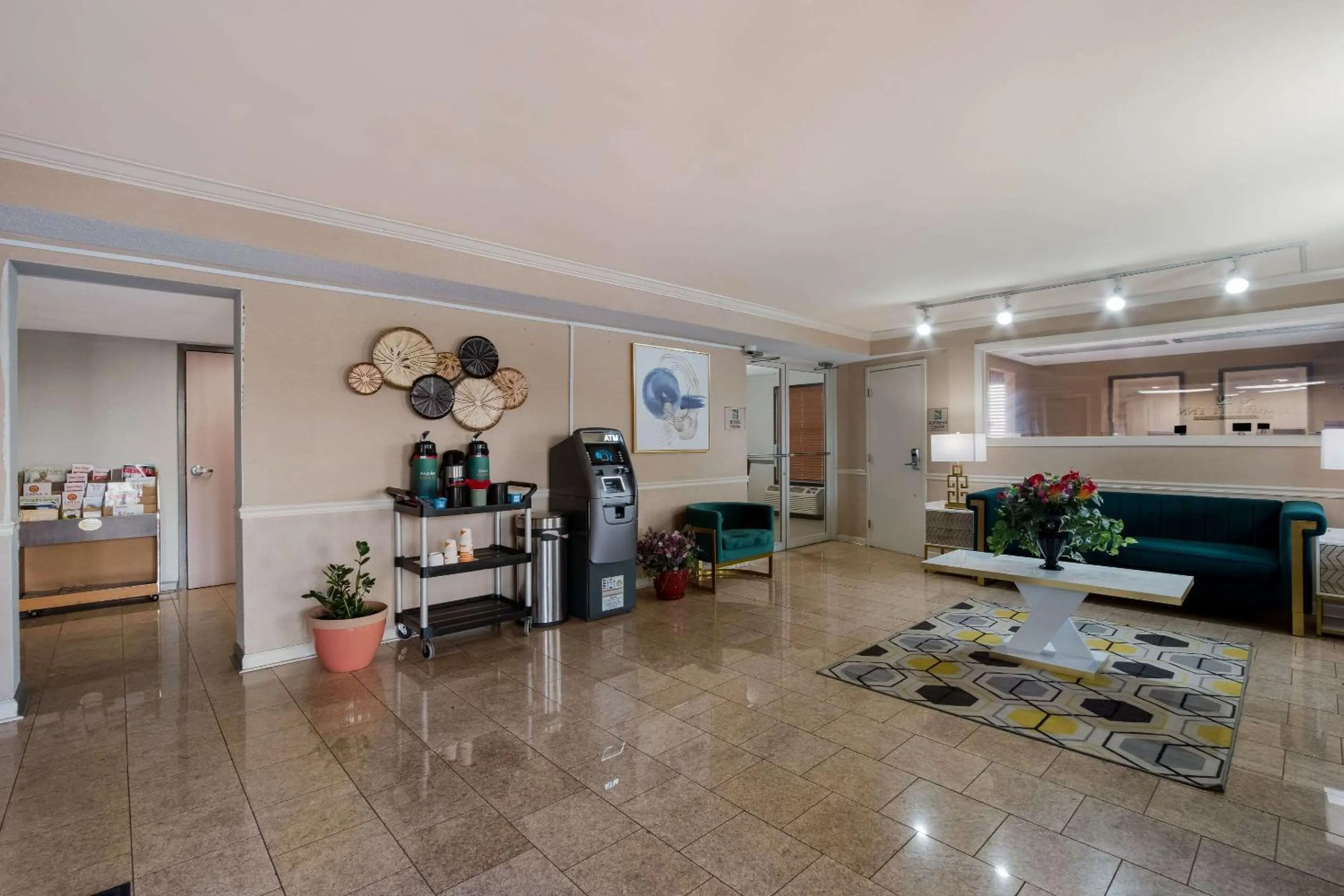 Lobby or reception in Quality Inn Fort Jackson