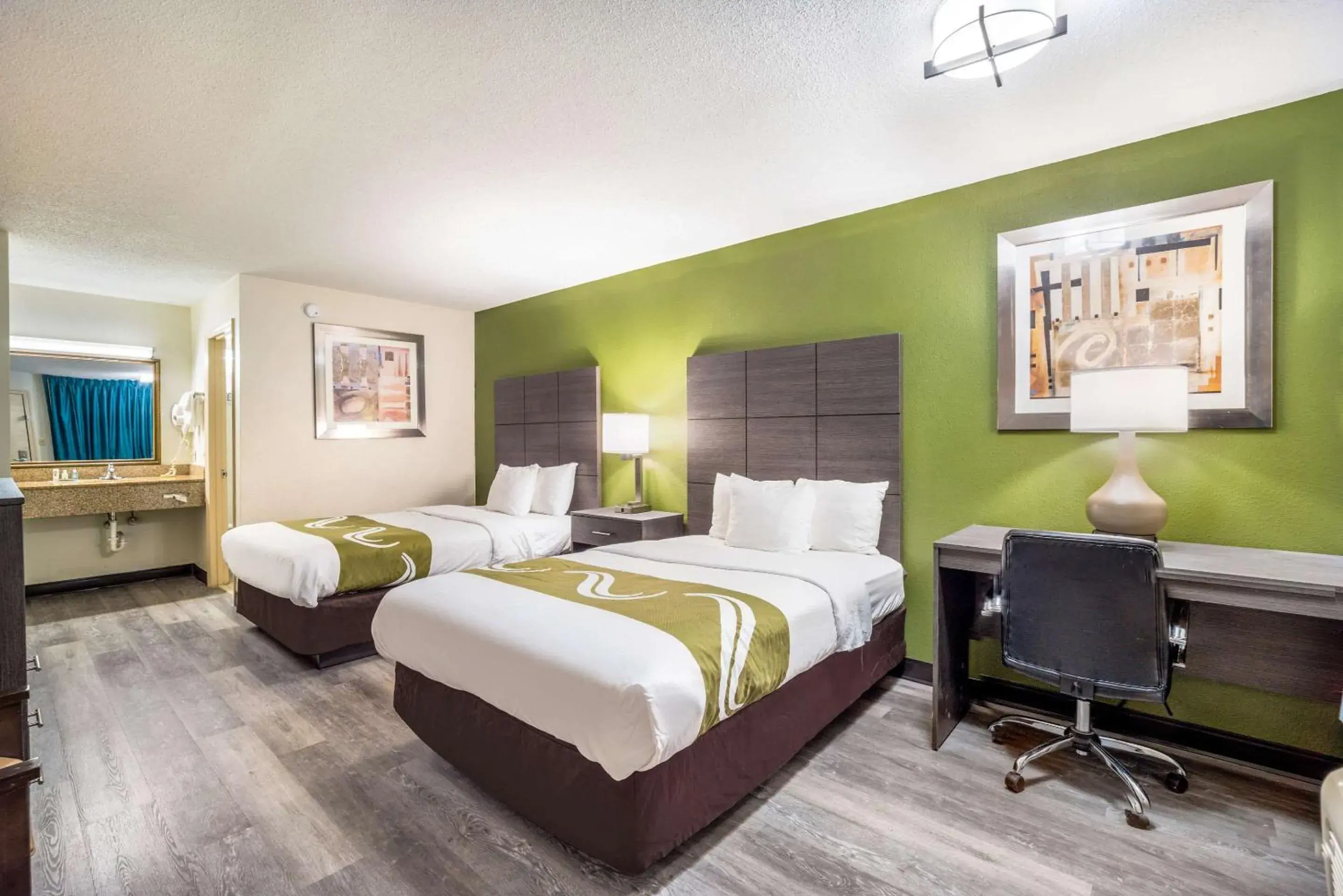 Double Room with Two Double Beds - Non-Smoking in Quality Inn Columbia Airport Double Room with Two Double Beds - Non-Smoking in Quality Inn Columbia Airport