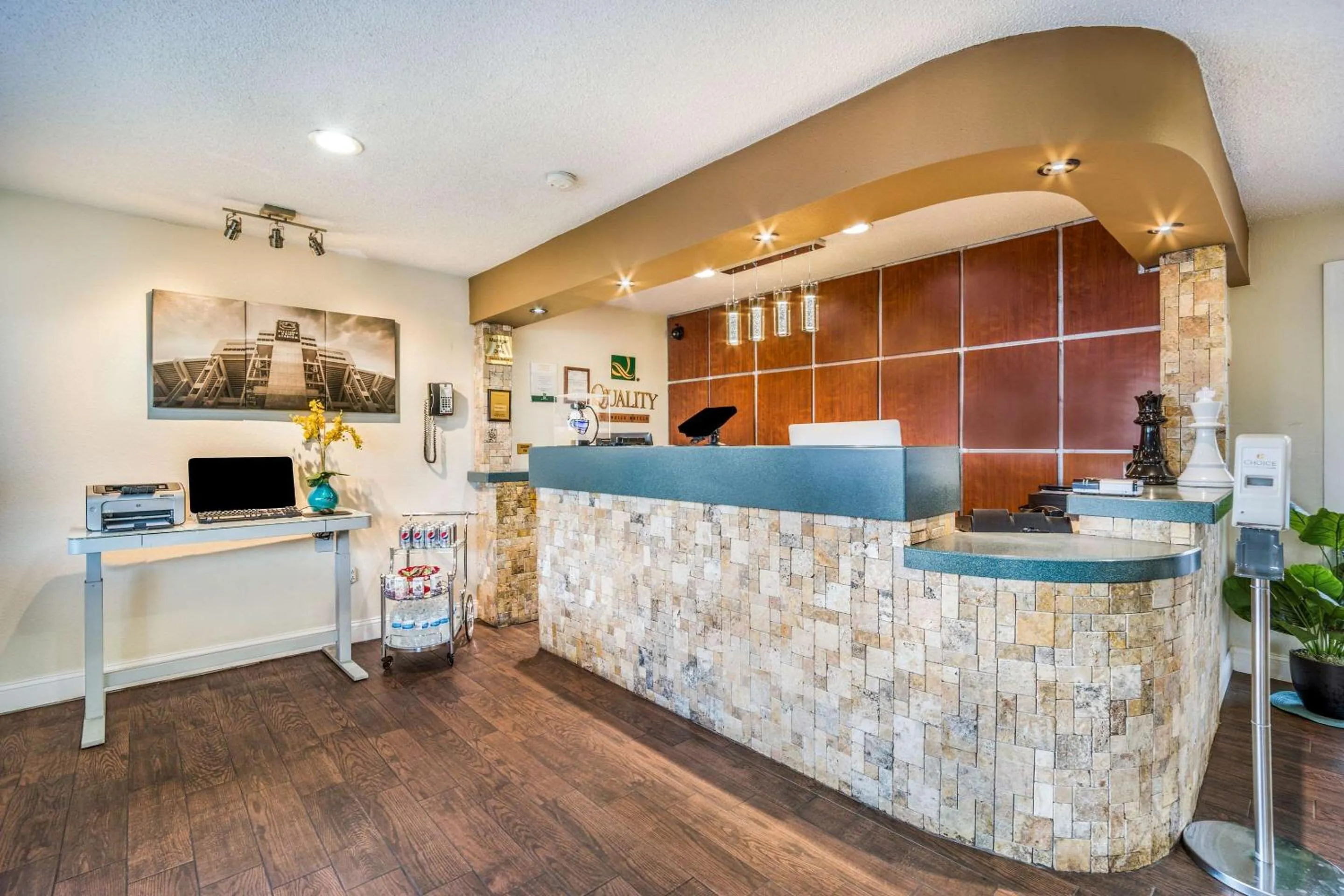 Lobby or reception in Quality Inn Columbia Airport