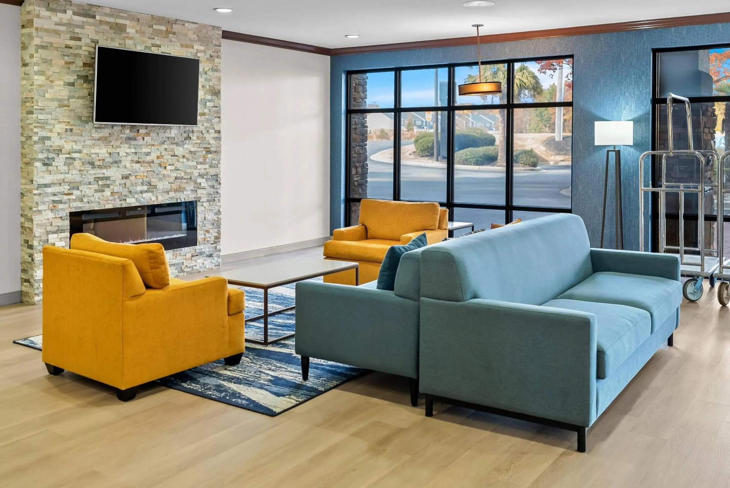 Lobby or reception in Comfort Suites Simpsonville - Greenville